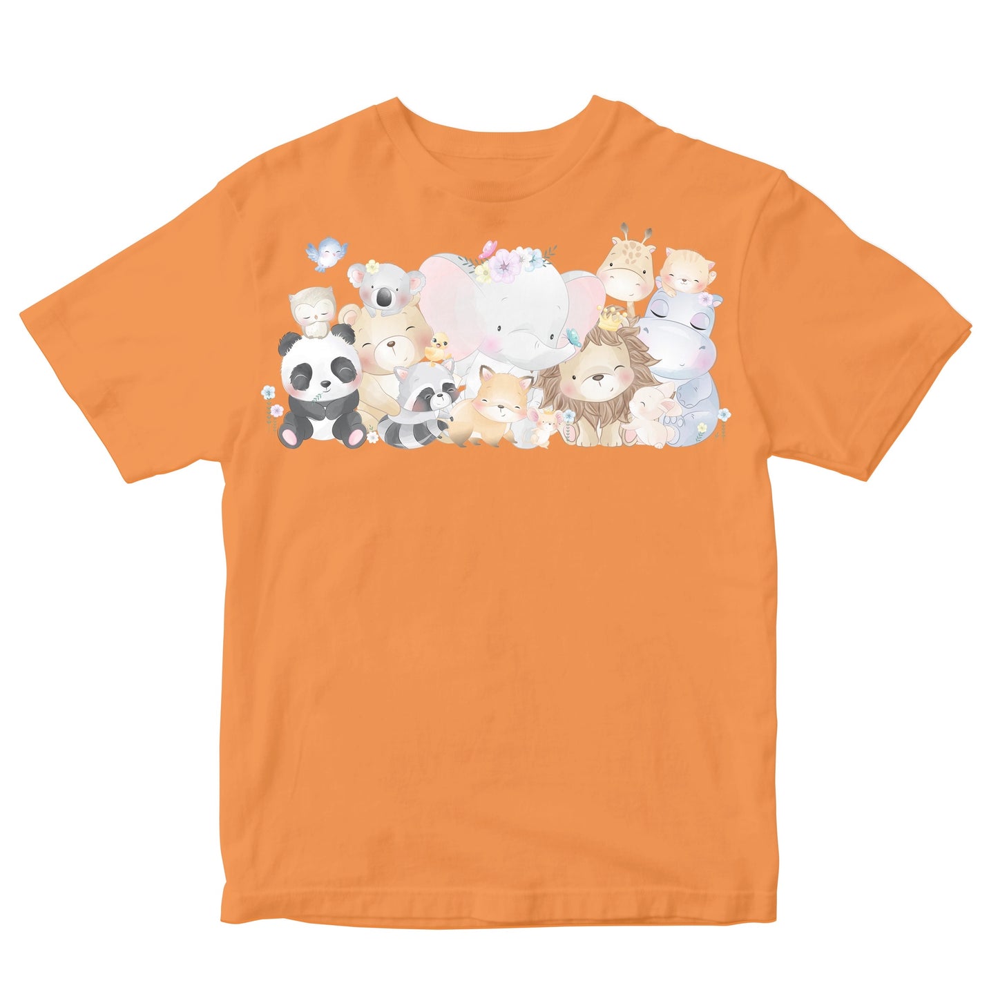 Animal Friends - Watercolor Illustration Kids