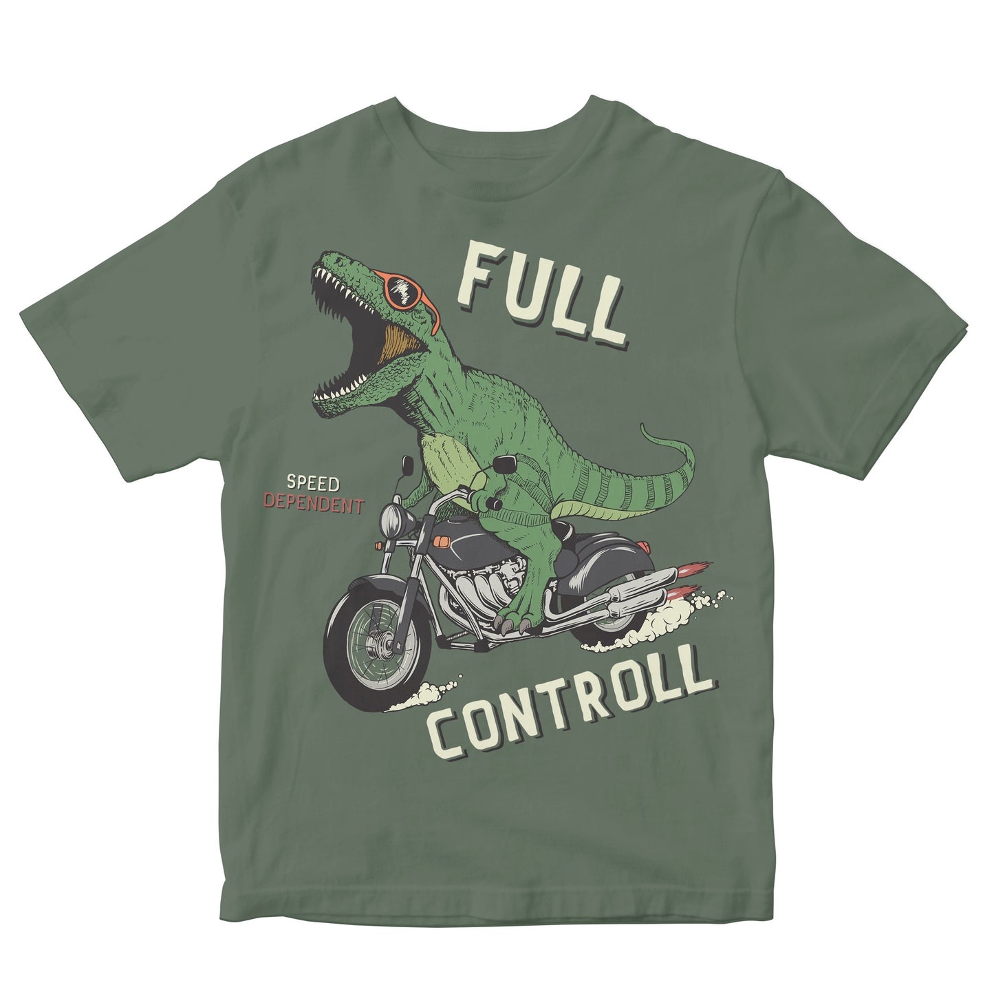 Awesome T-Rex On Motorbike Toddler