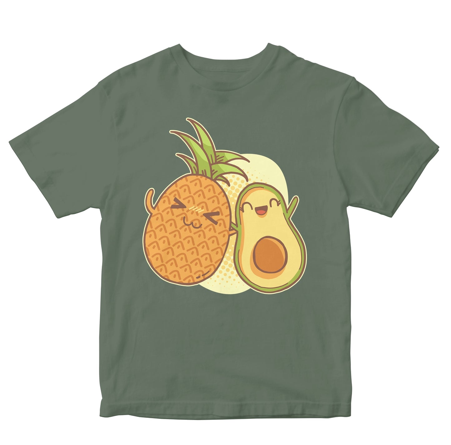 Pineapple Avocado Kawaii Friends Toddler