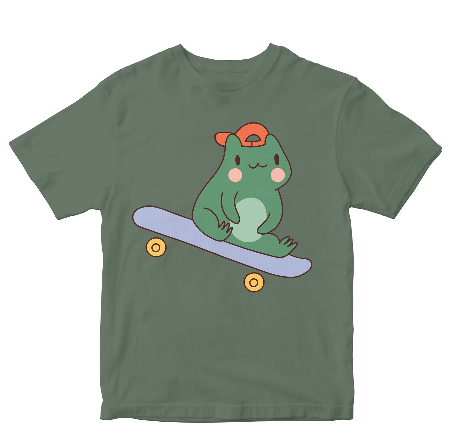 Cute Frog On Skateboard Toddler