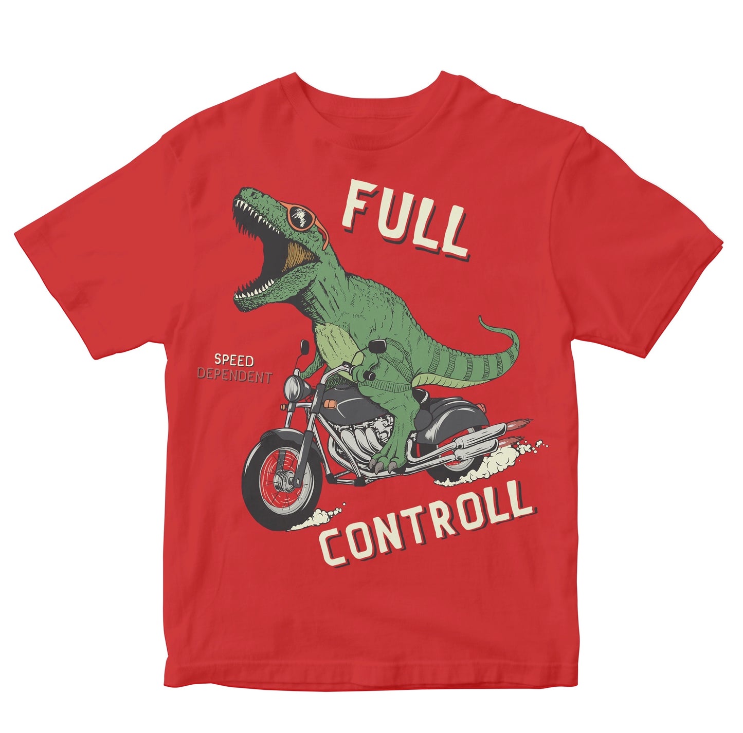 Awesome T-Rex On Motorbike Toddler