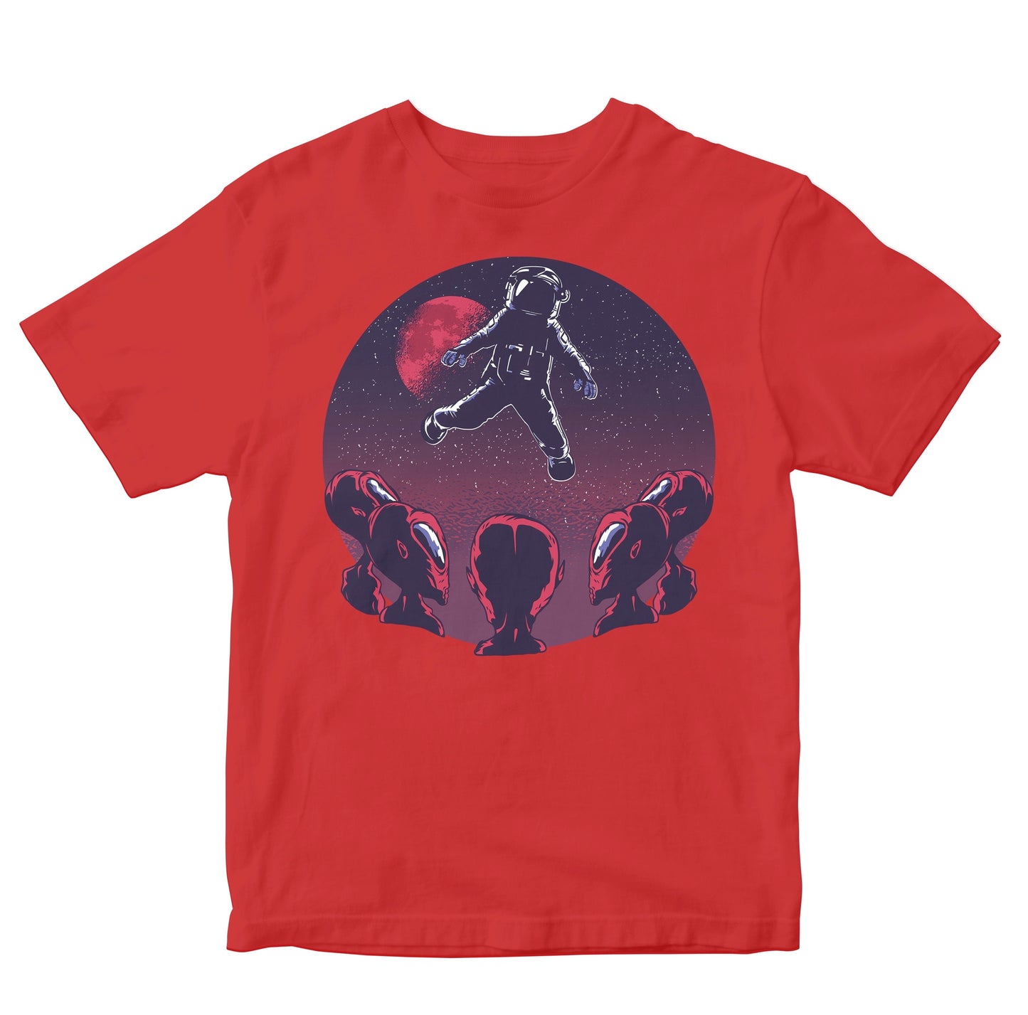 Astronaut Approaching Aliens Toddler