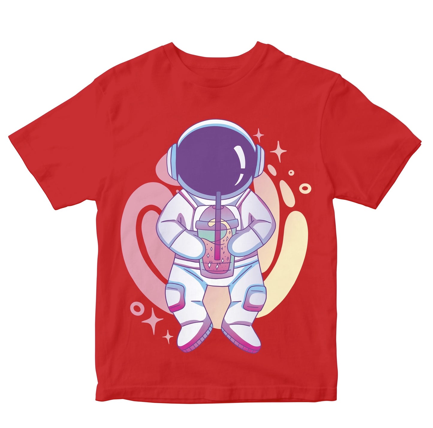Boba Tea Astronaut Kids