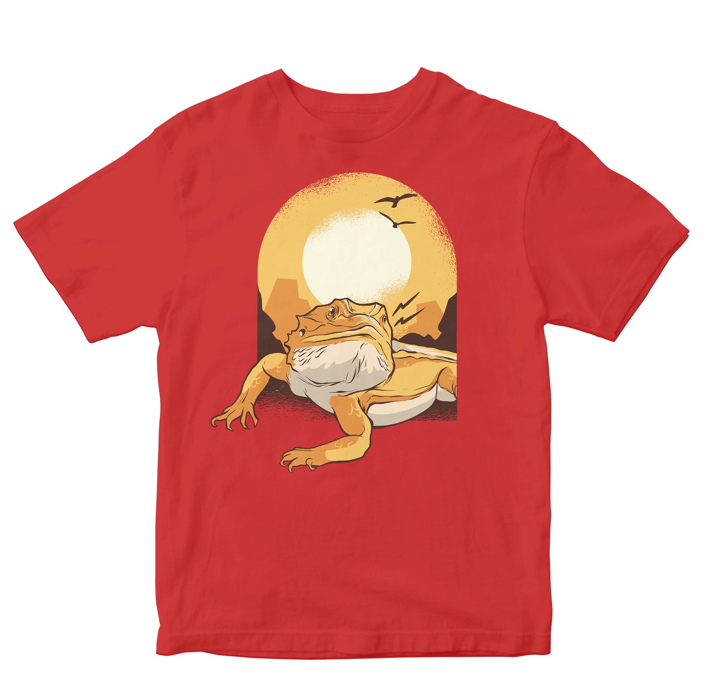 Bearded Dragon Illustration Kids
