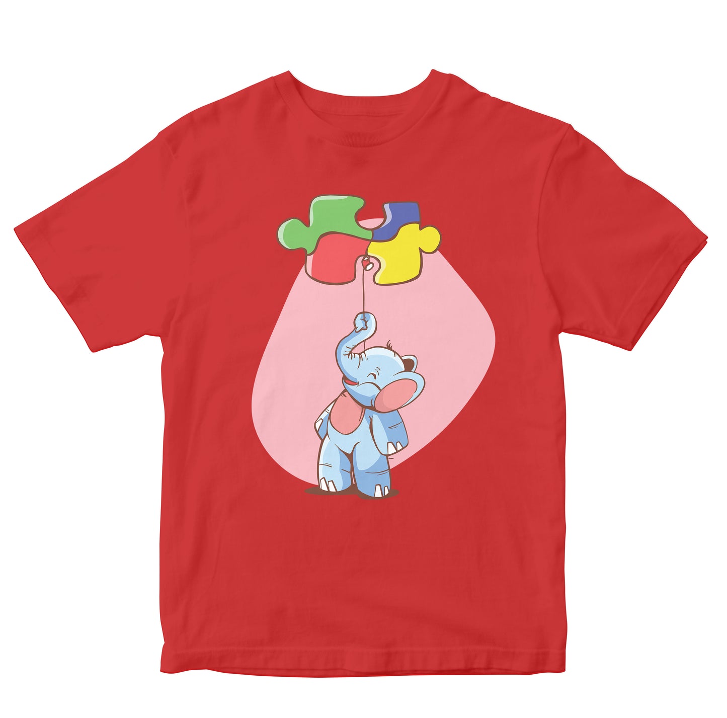 Elephant With Balloon - Autism Awareness Kids
