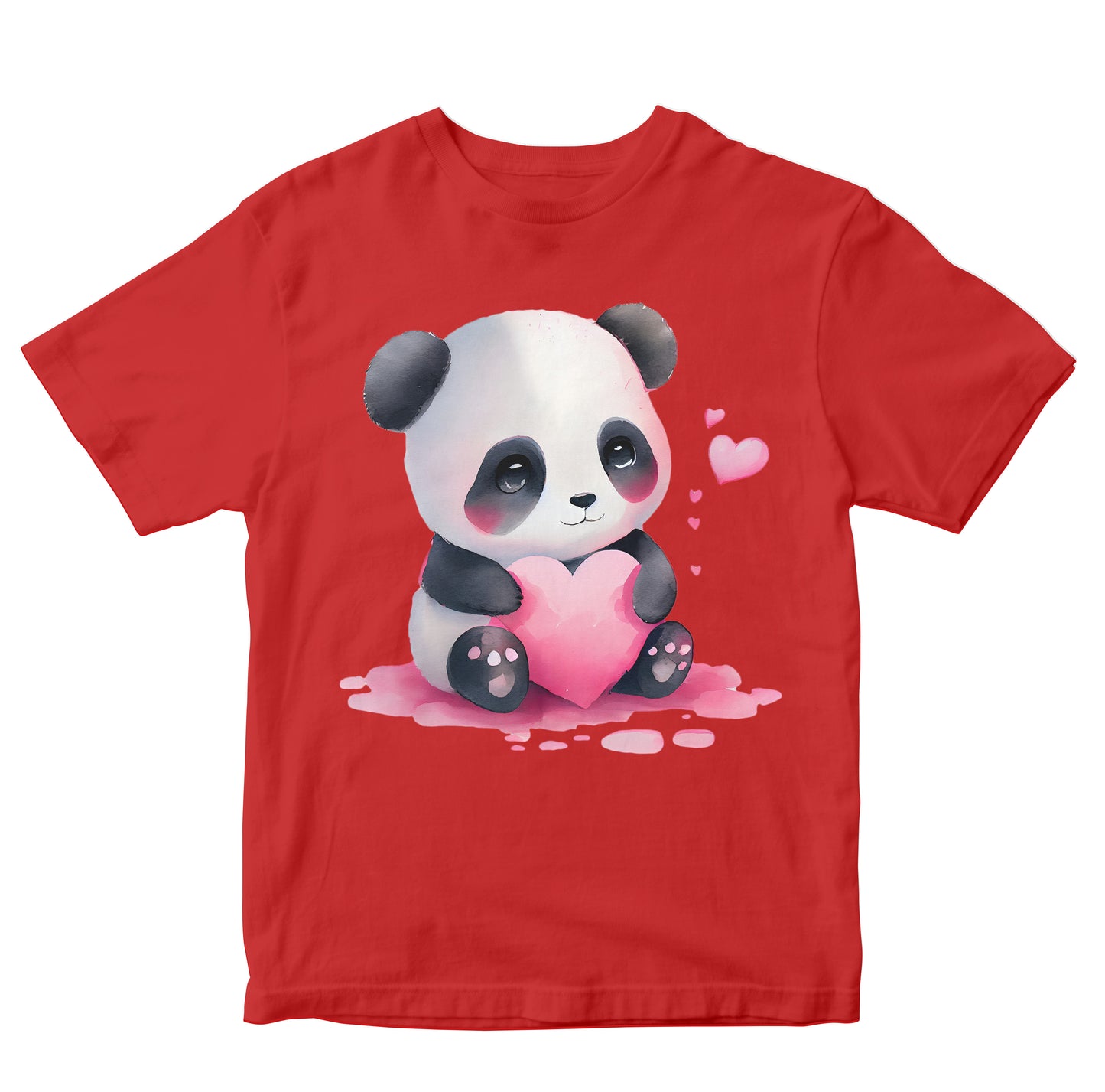 Cute Panda With Hearts Toddler