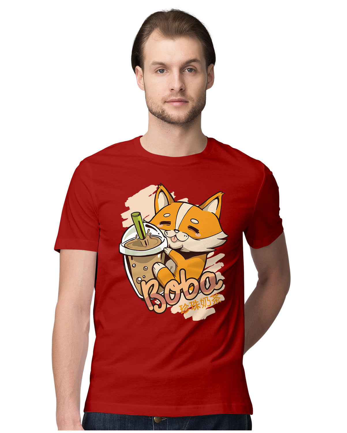 Corgi Boba Tea Lover