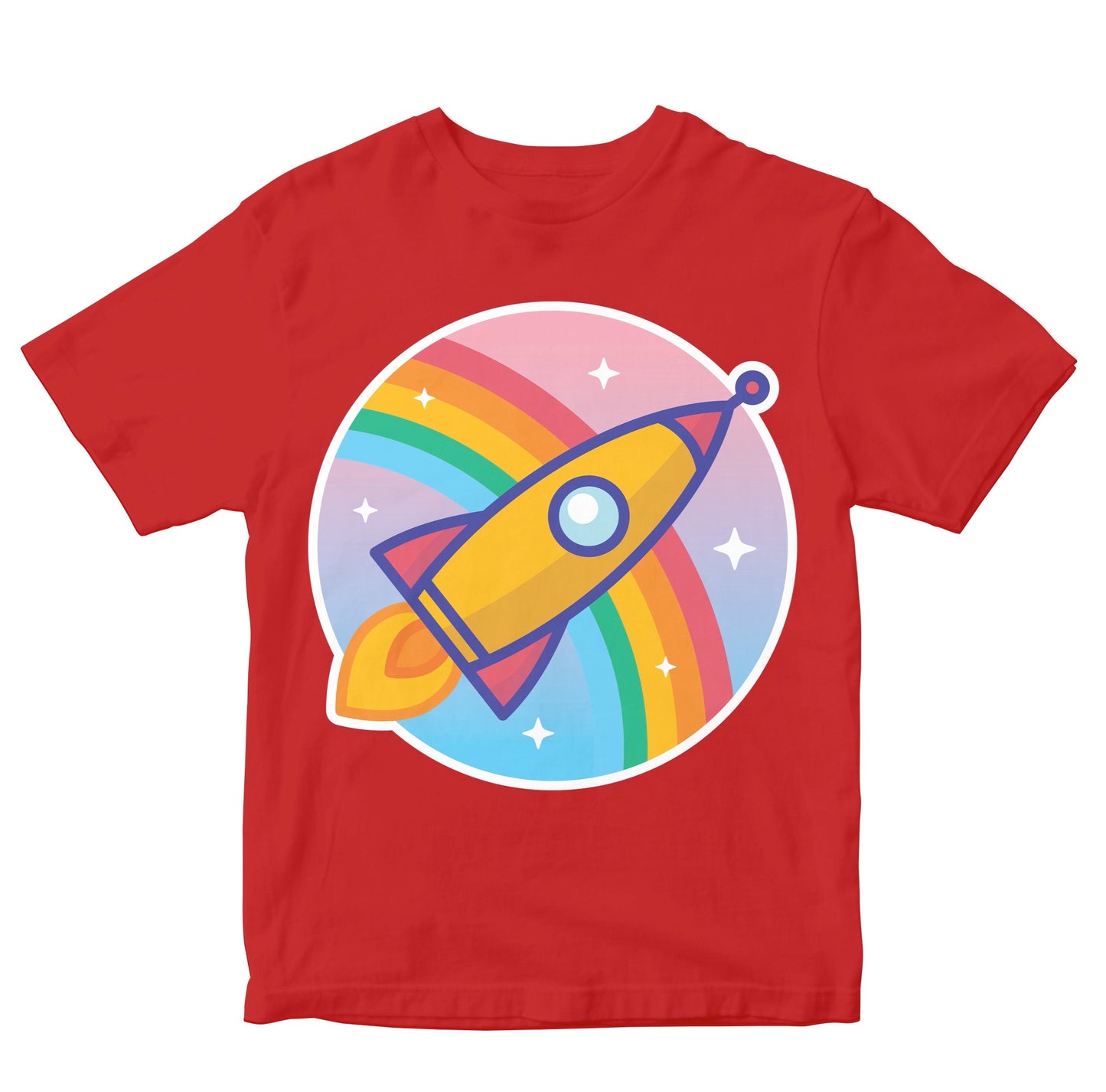 Colourful Cartoon Rocket Toddler