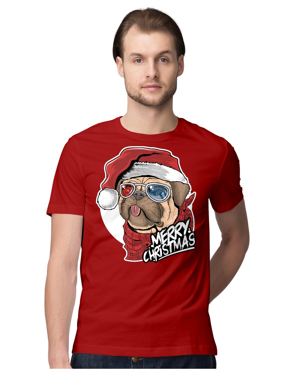 Christmas Pug - Merry Christmas
