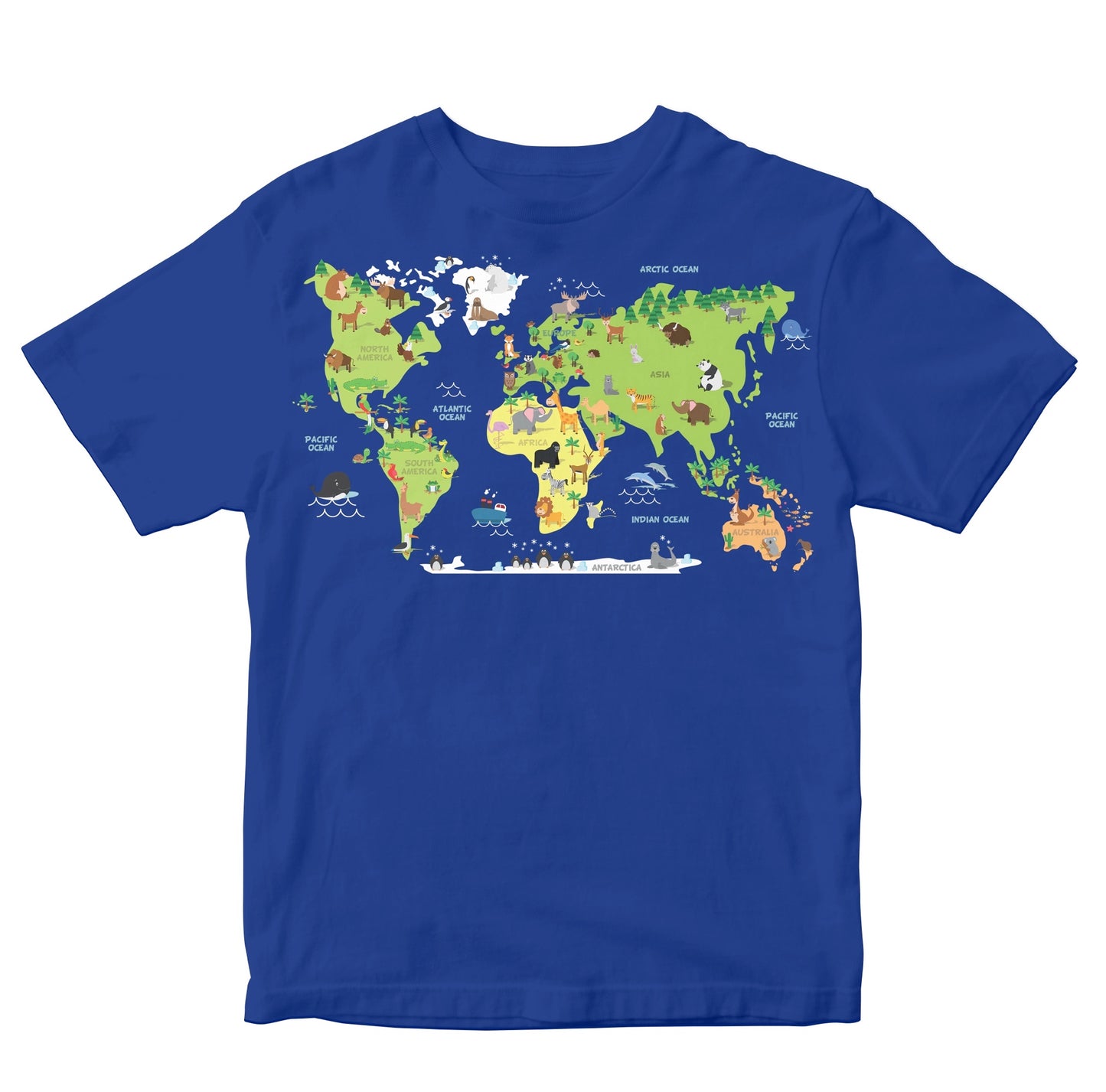 Animal Atlas - World Map Kids
