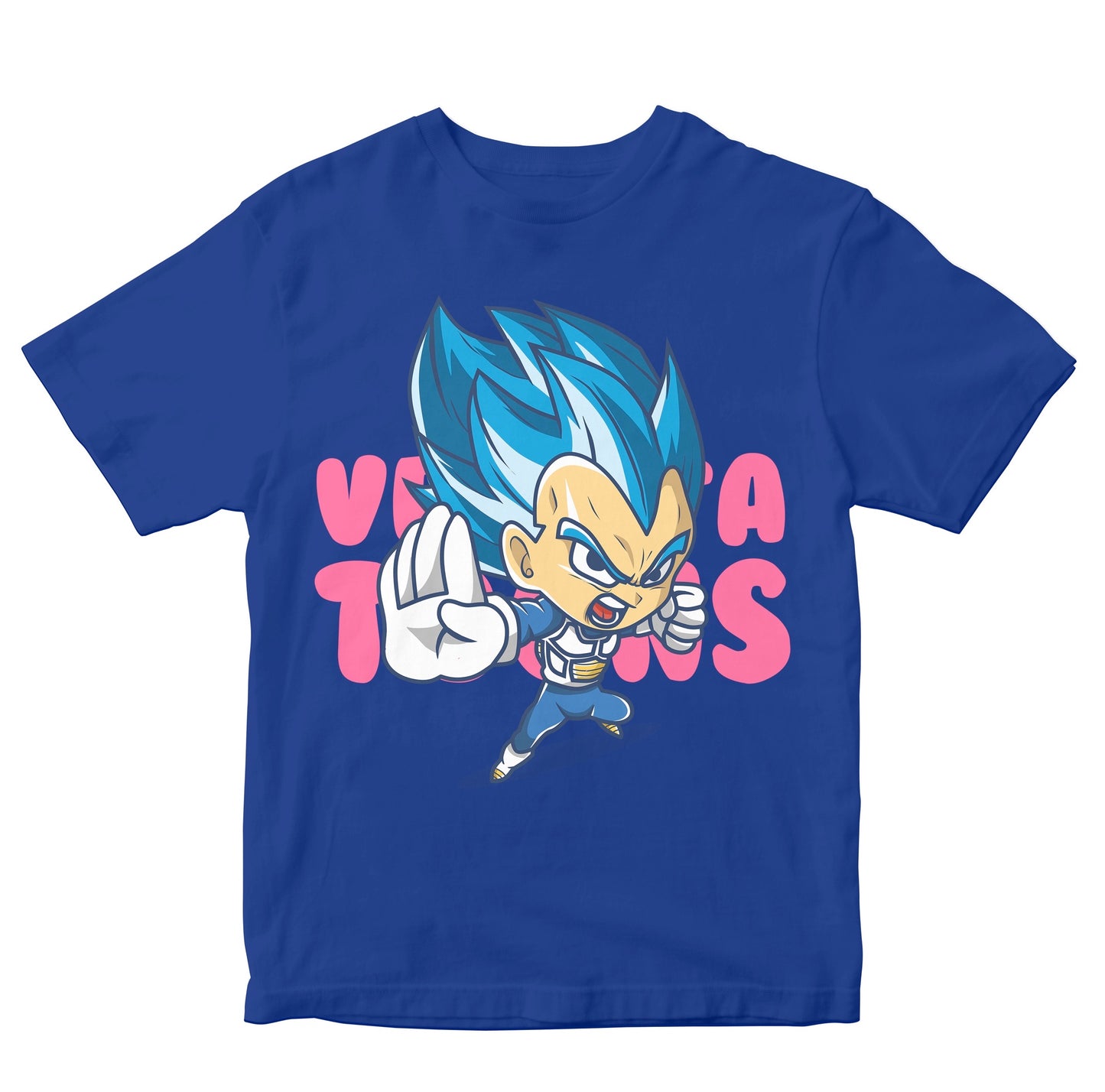Cute Vegeta Illustration Kids T-Shirts