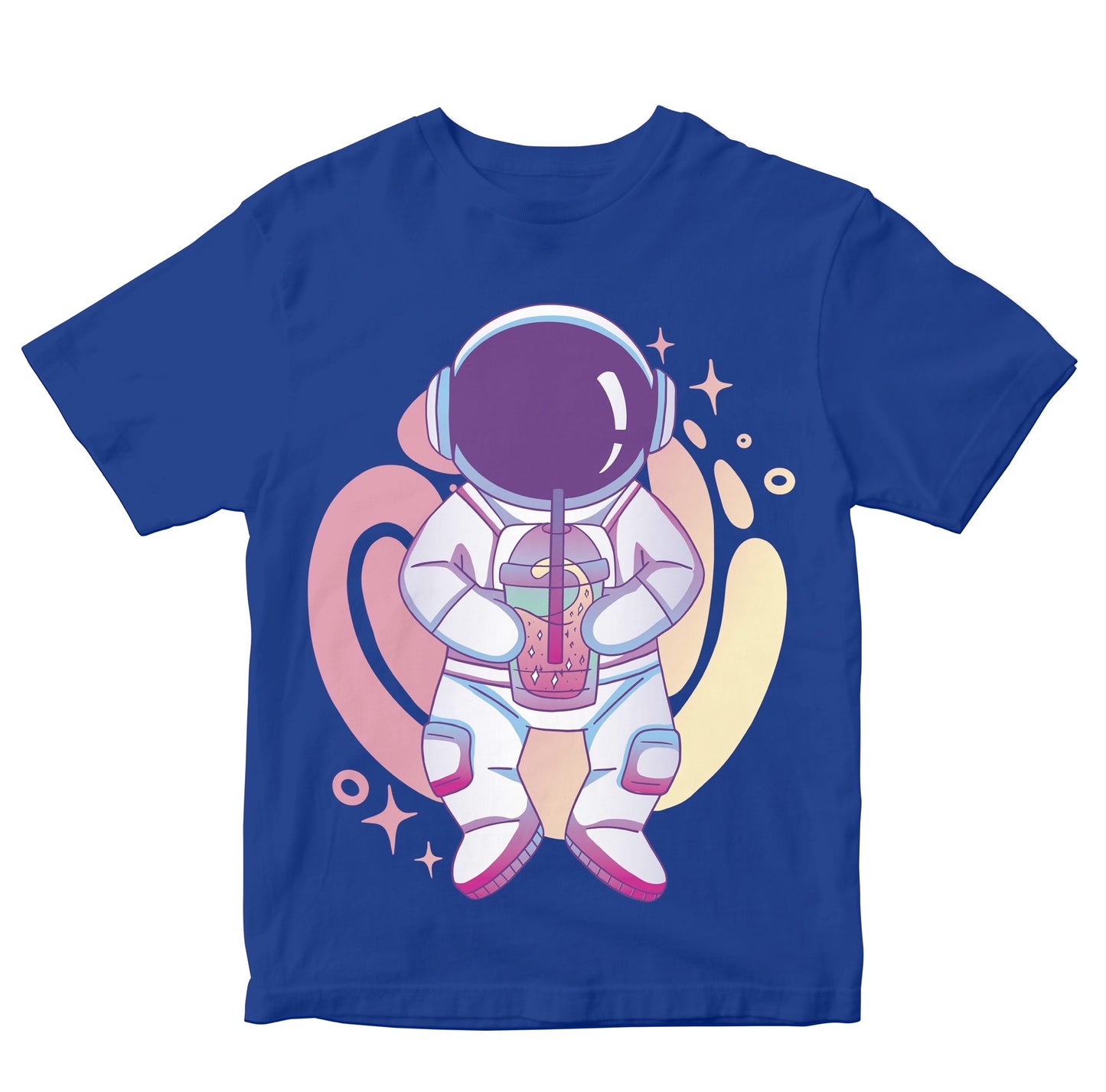 Boba Tea Astronaut Kids