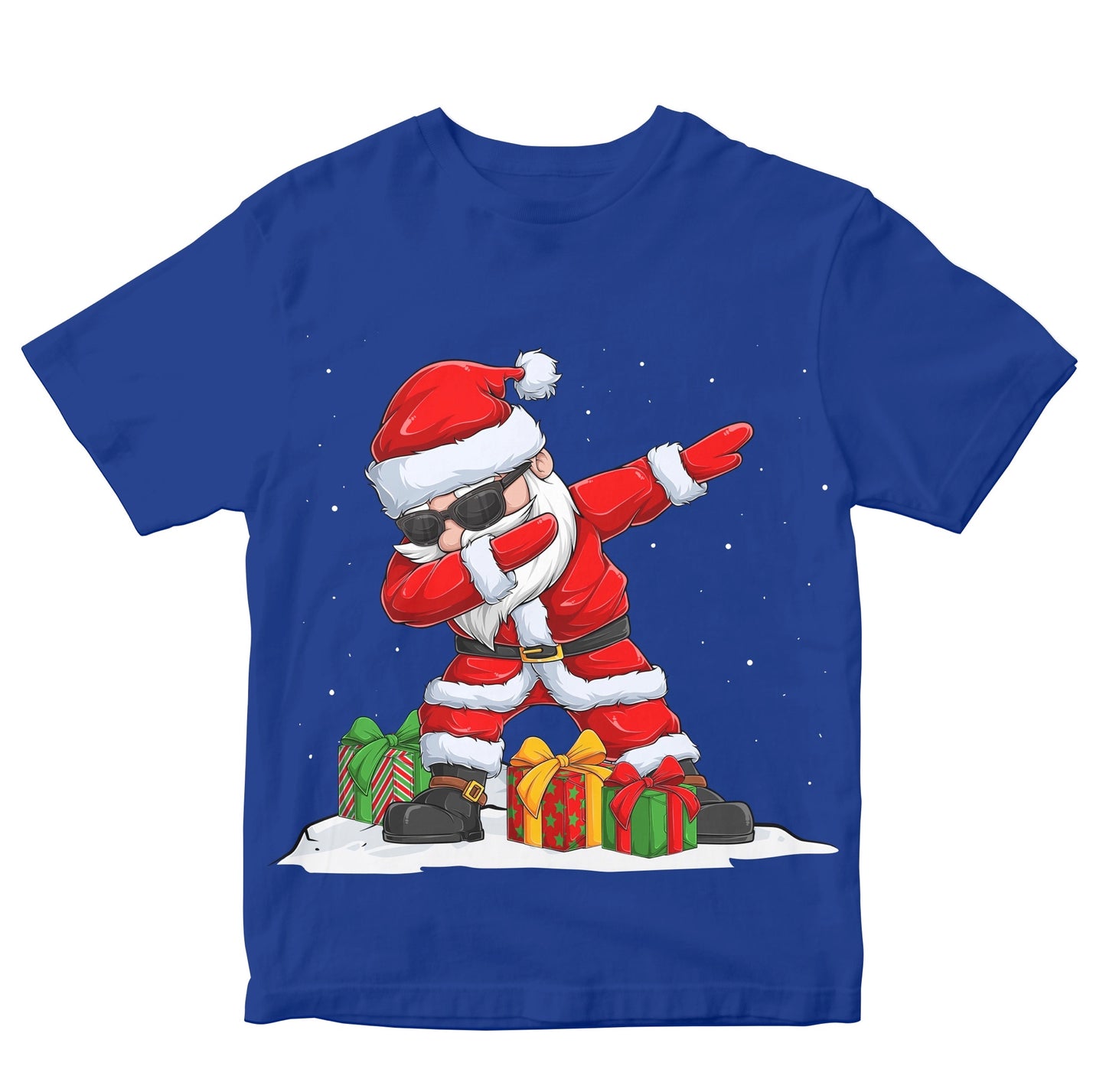 Cool Santa Dabbing Over Christmas Gifts Kids