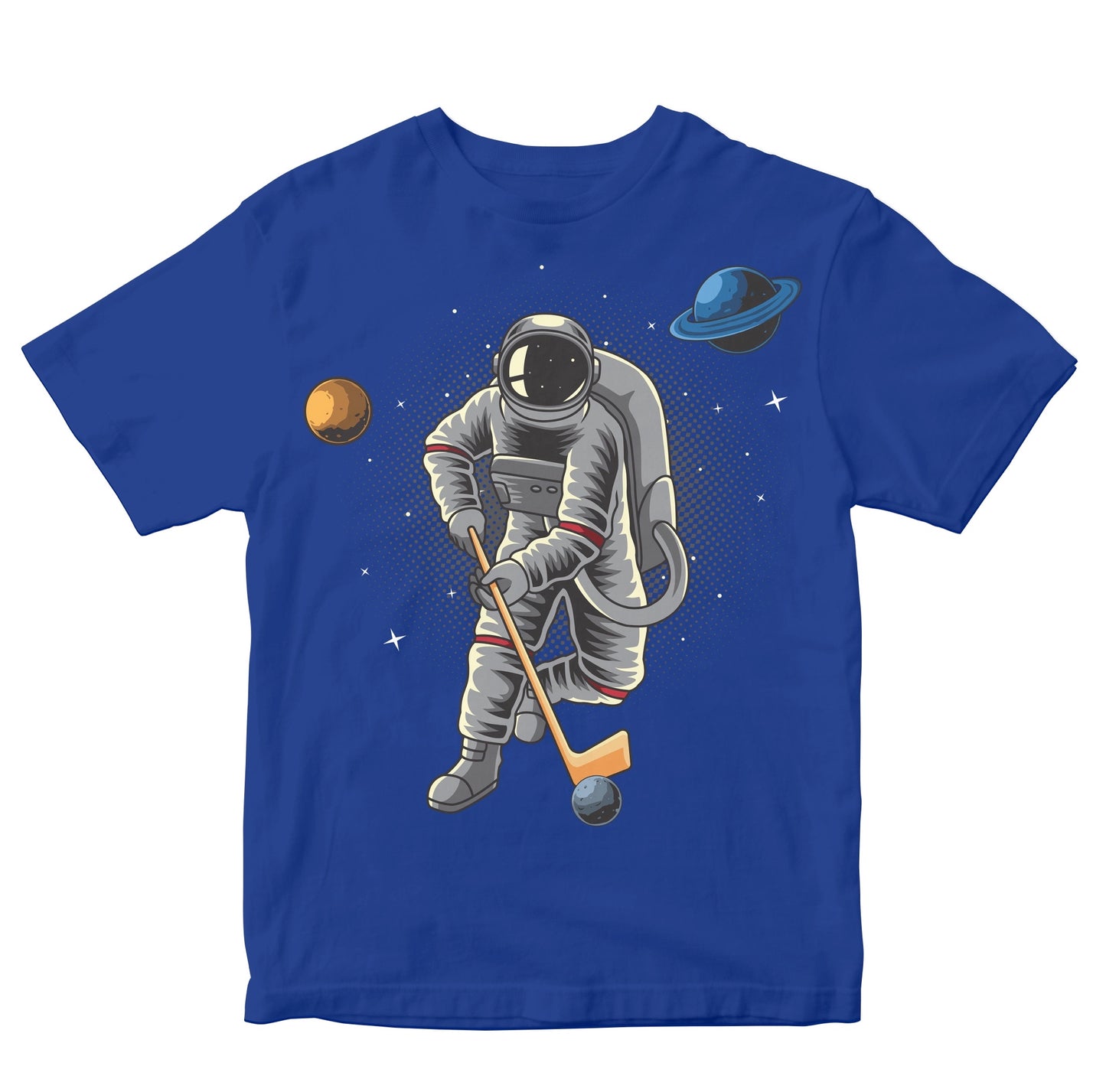 Astronaut Playing Space Hockey Toddler