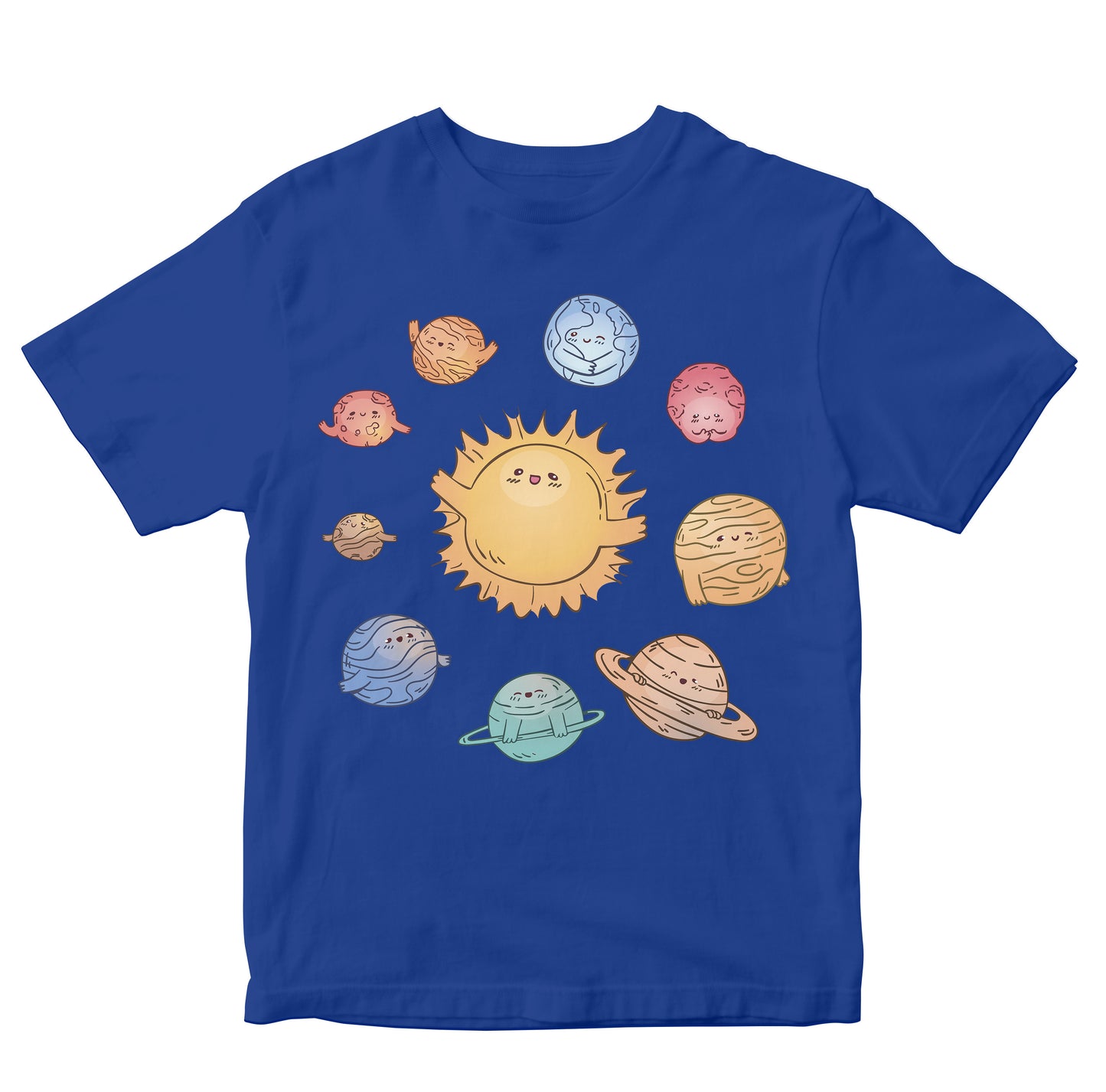 Cute Solar System With All Planets Toddler