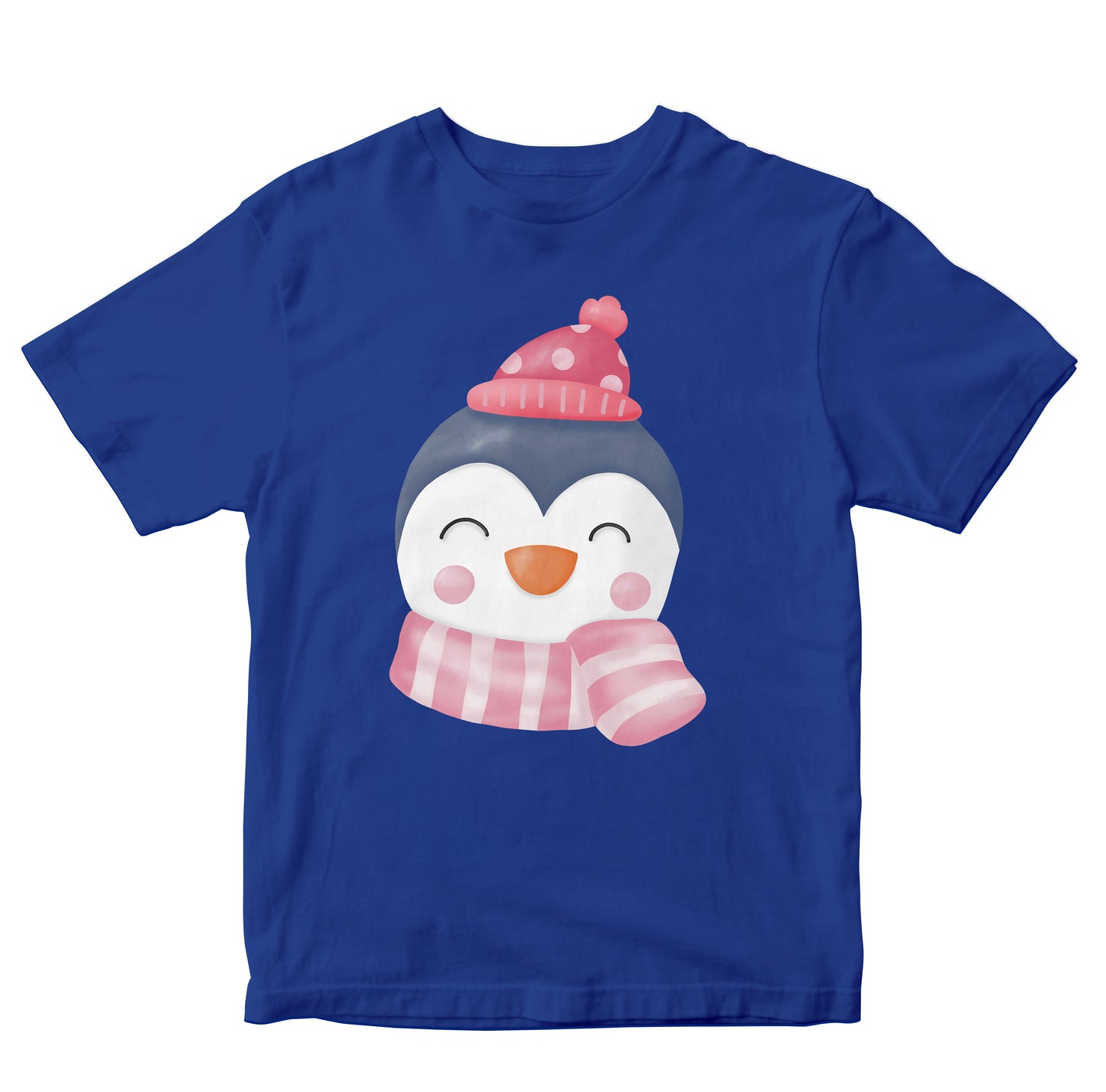 Cute Winter Penguin With Scarf Toddler