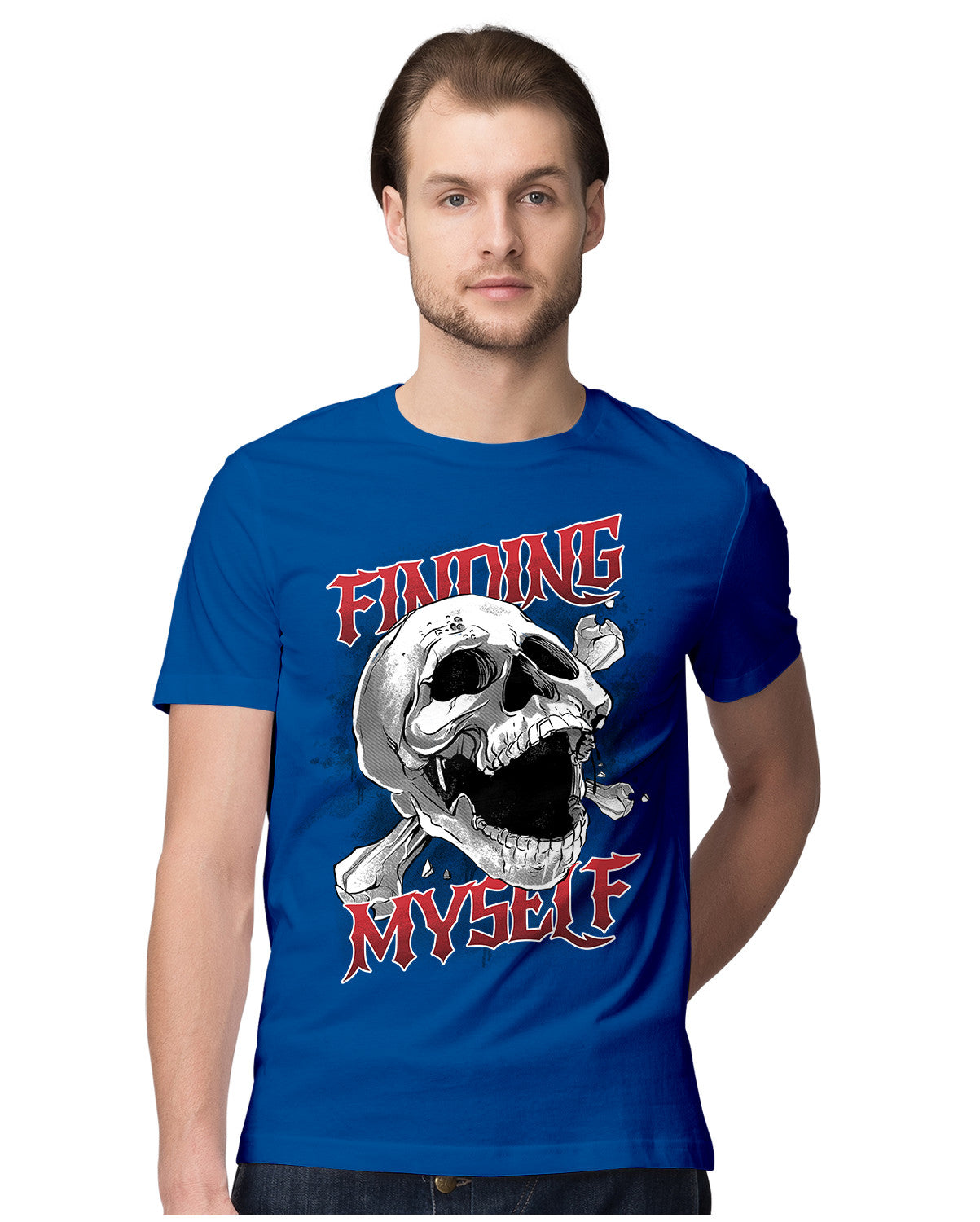 Finding Myself Skull - Dark Humour