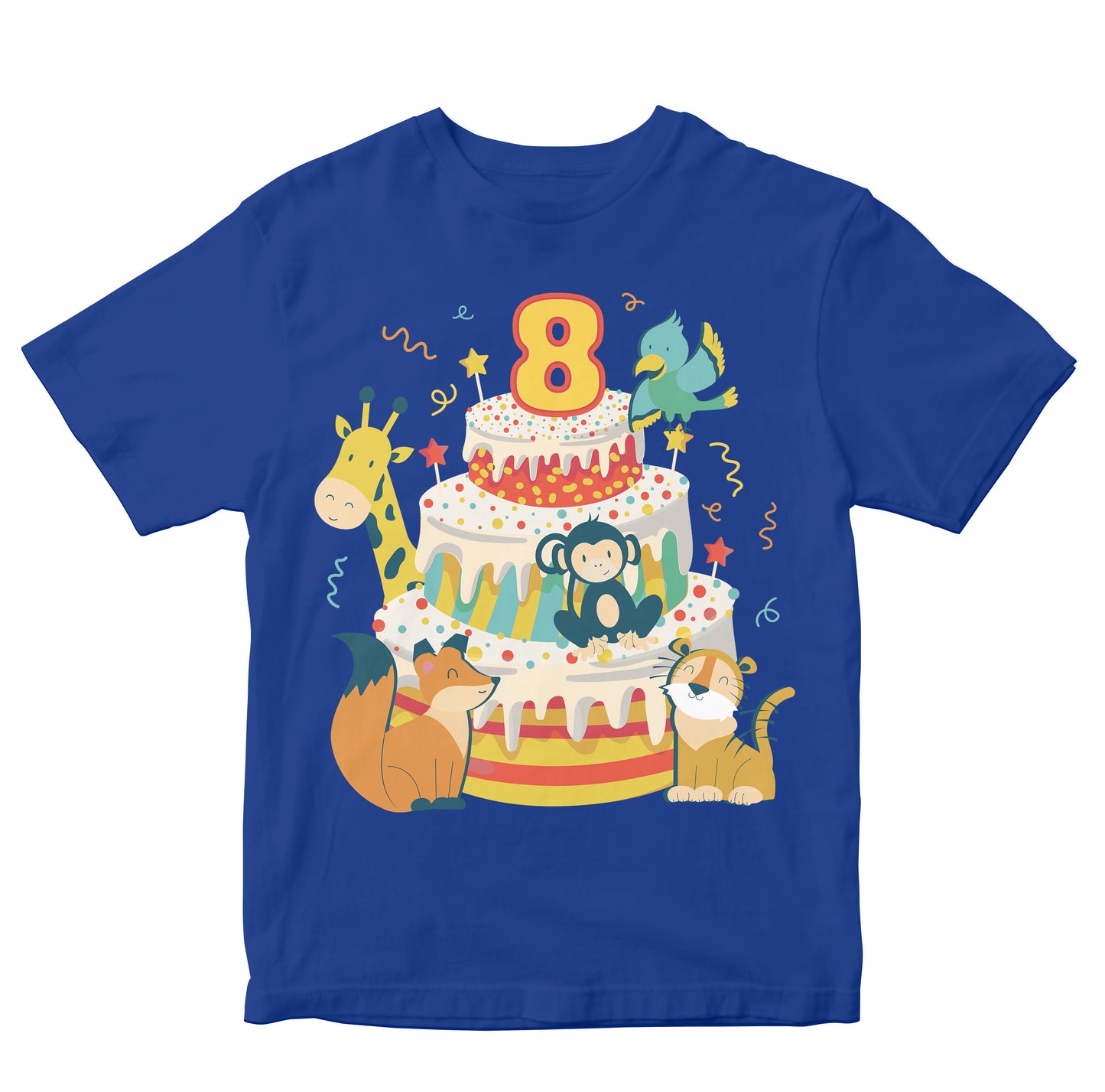 Eighth Birthday Cake - Eight Year Old Birthday Kids