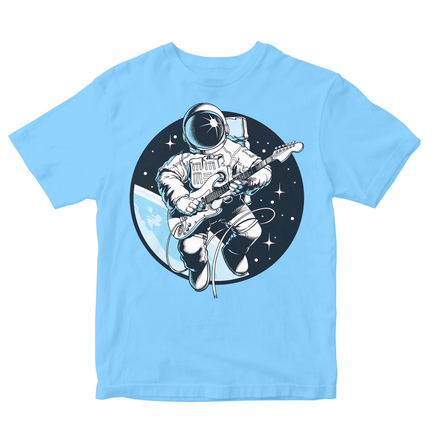 Astronaut Playing Electric Guitar Kids
