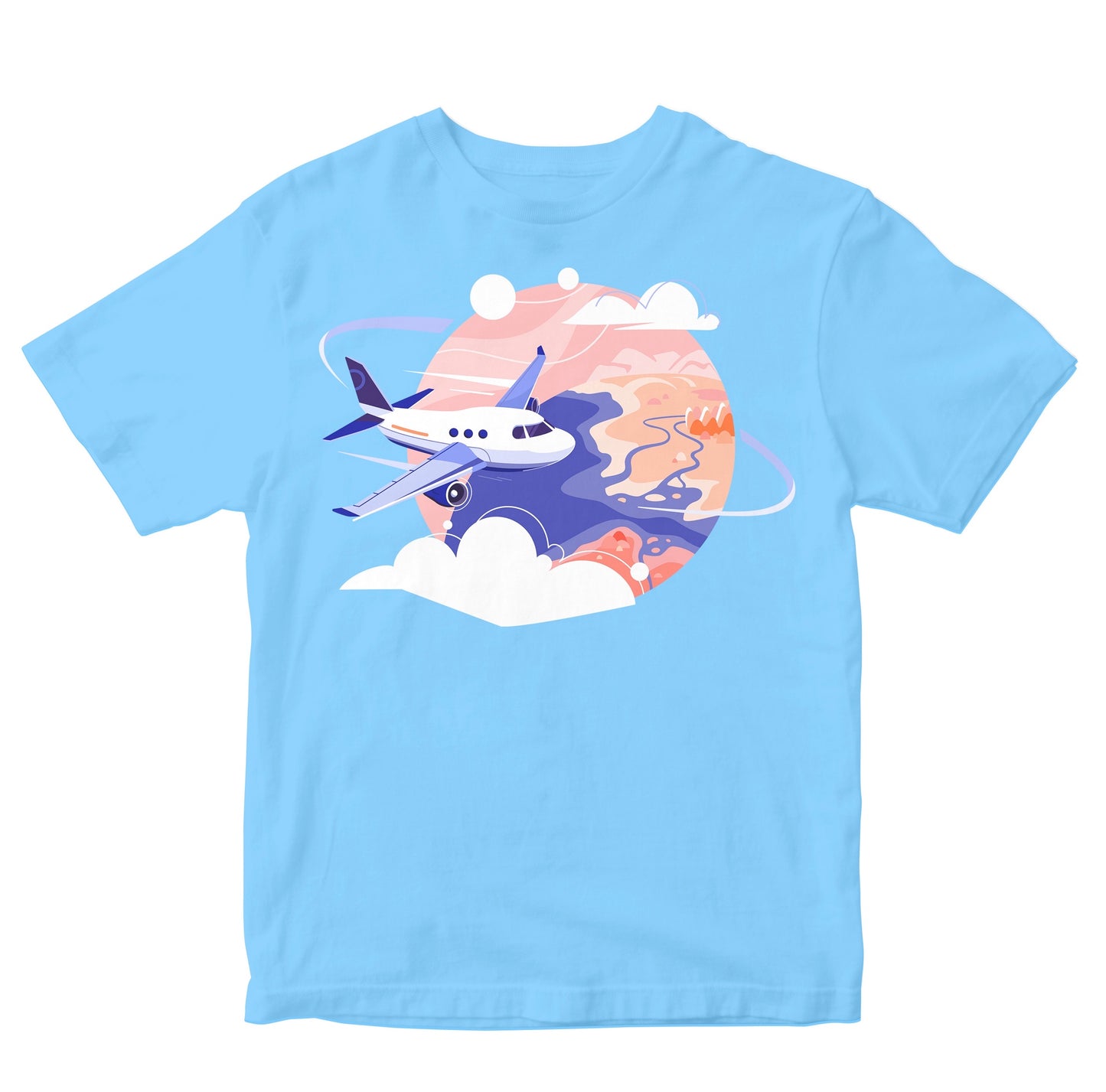 Airplane Flying Through Clouds Toddler