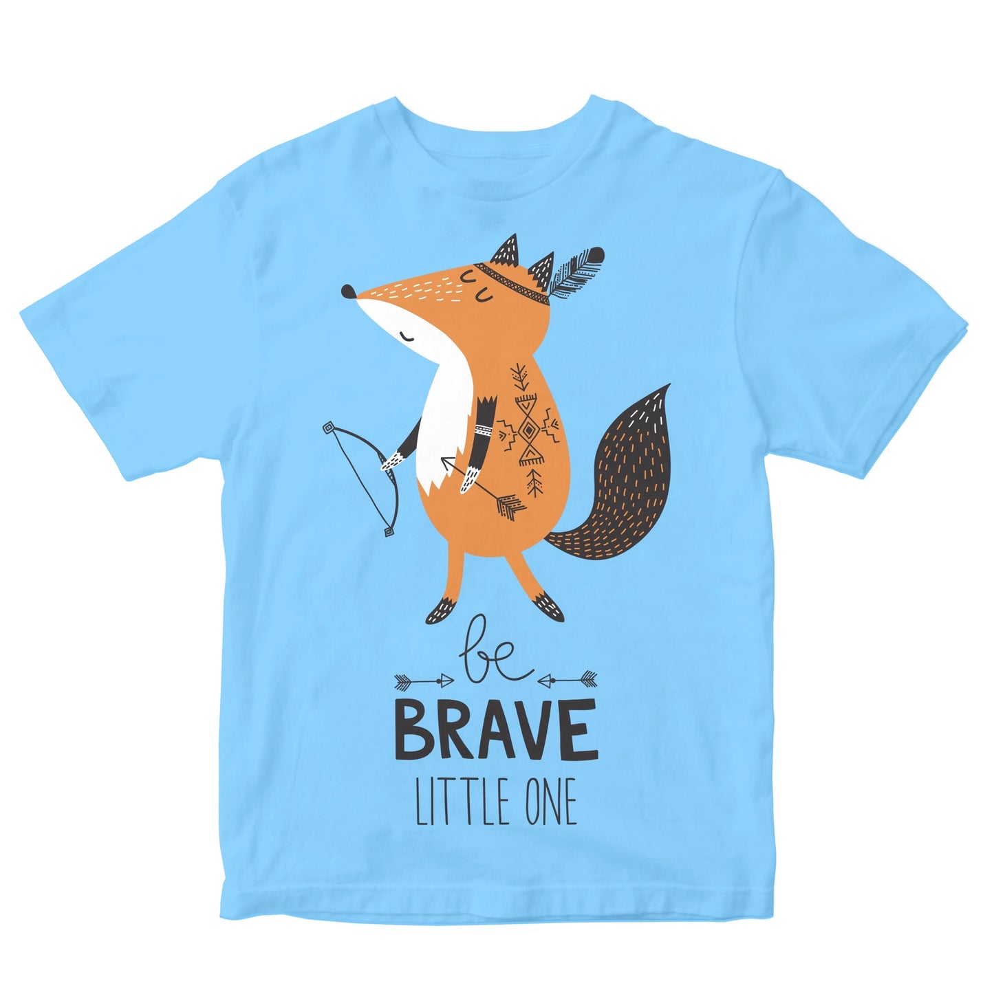 Be Brave Little One - Cute Boho Fox Toddler