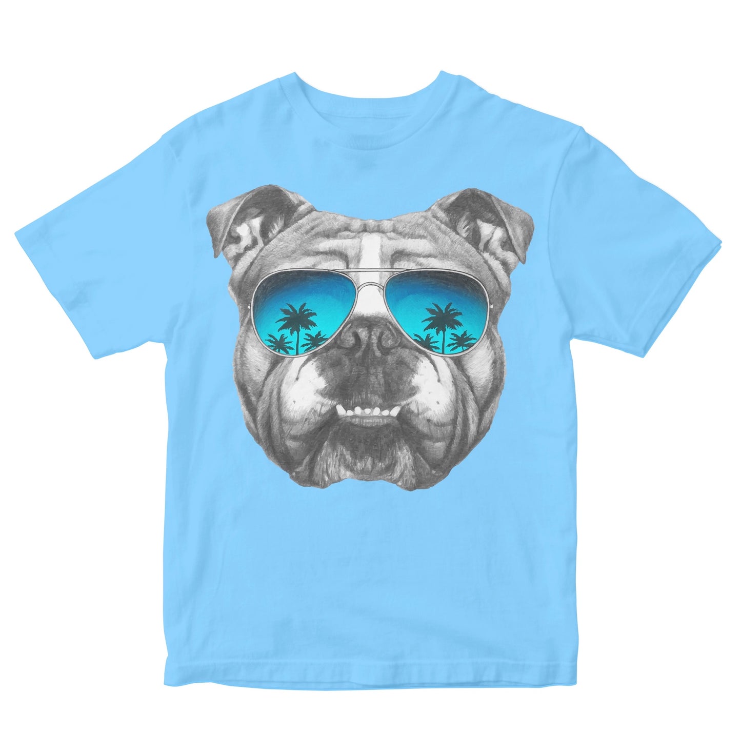 Chill Boxer With Sunglasses - Pit Bull Terrier Kids