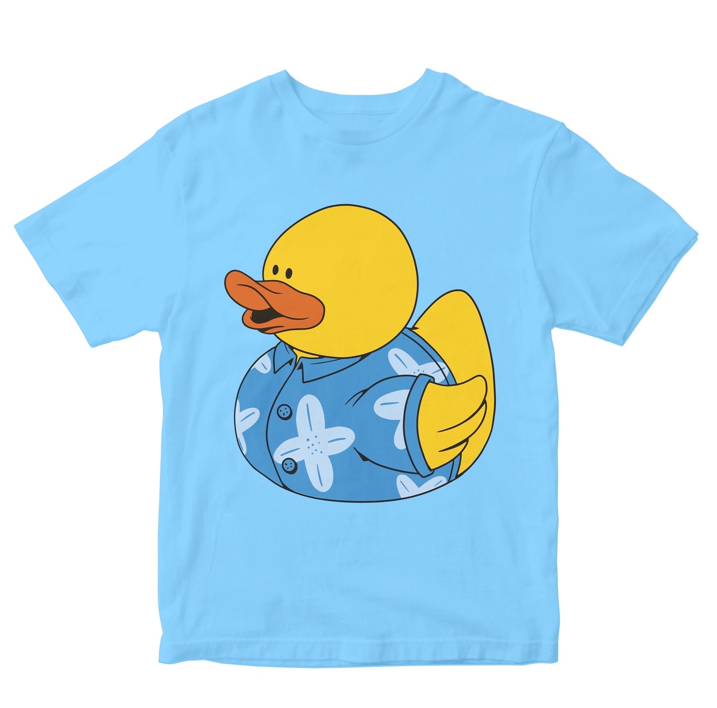 Cool Rubber Duck In Hawaiian T-Shirt Toddler
