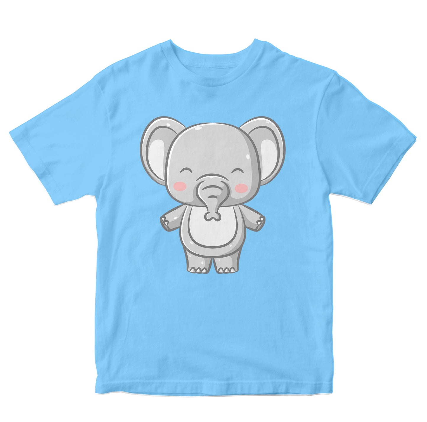 A Really Cute Elephant Kids T-Shirts