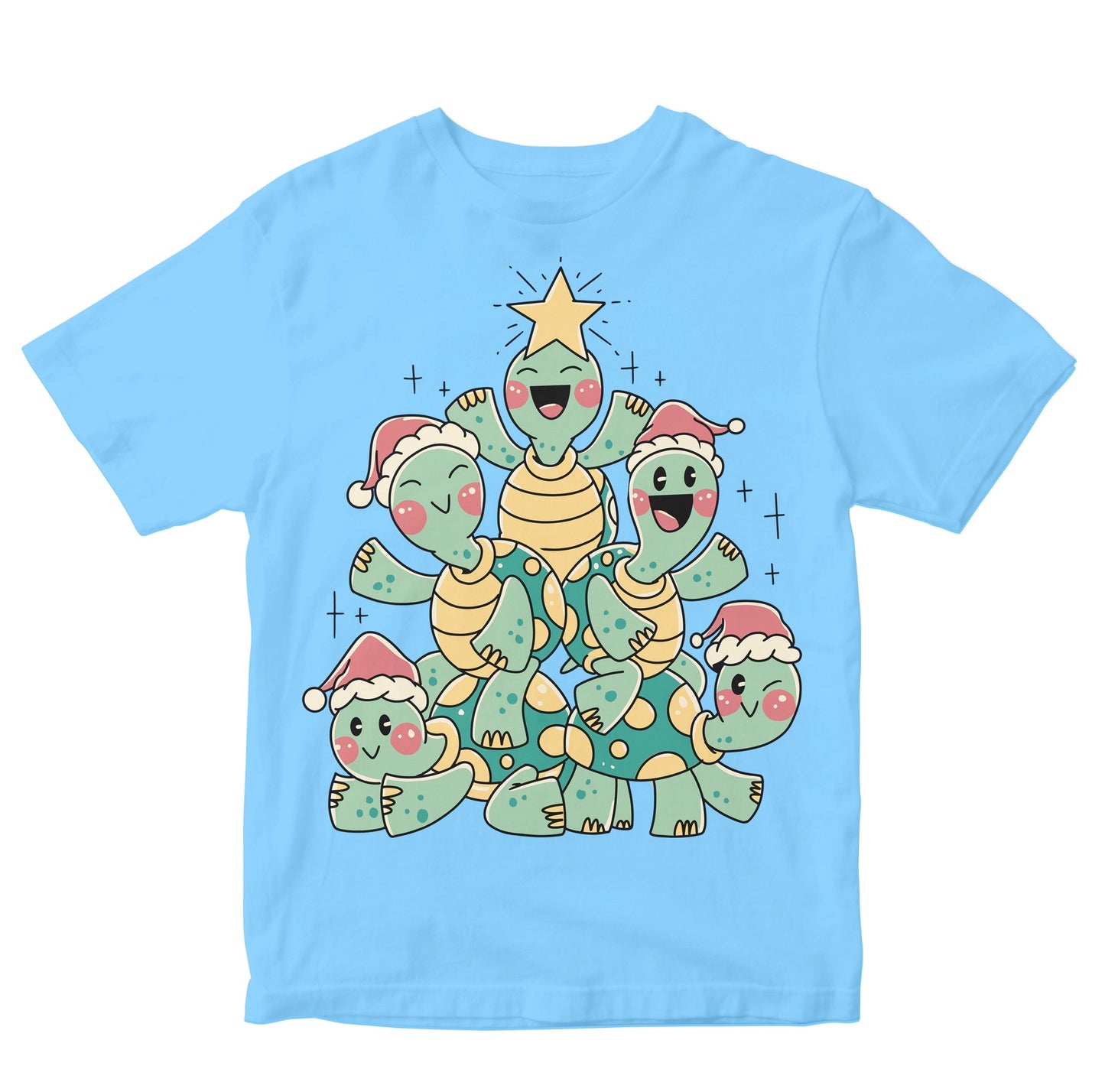 A Christmas Tree Of Turtles Kids