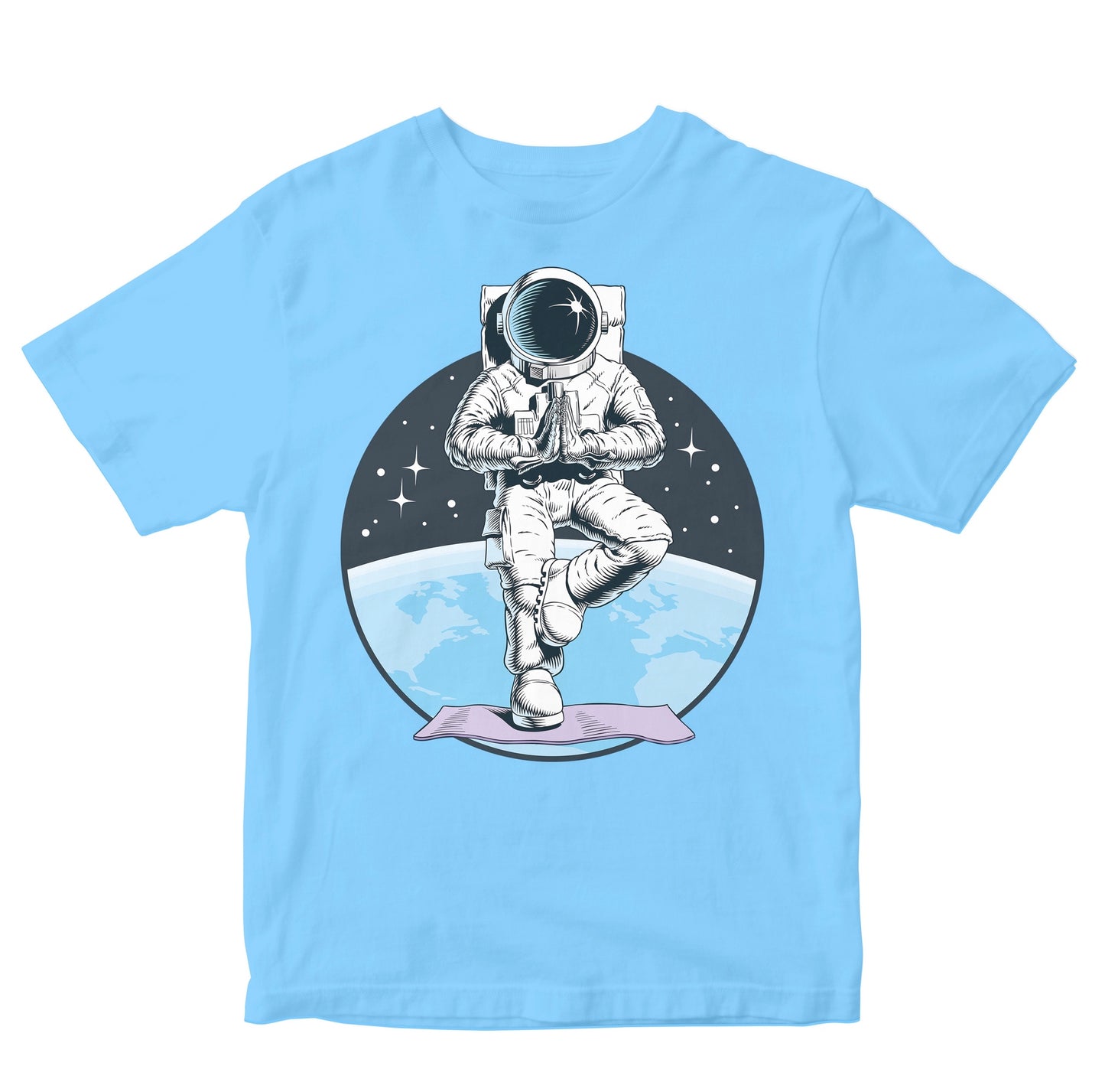 Astronaut Doing Yoga Toddler