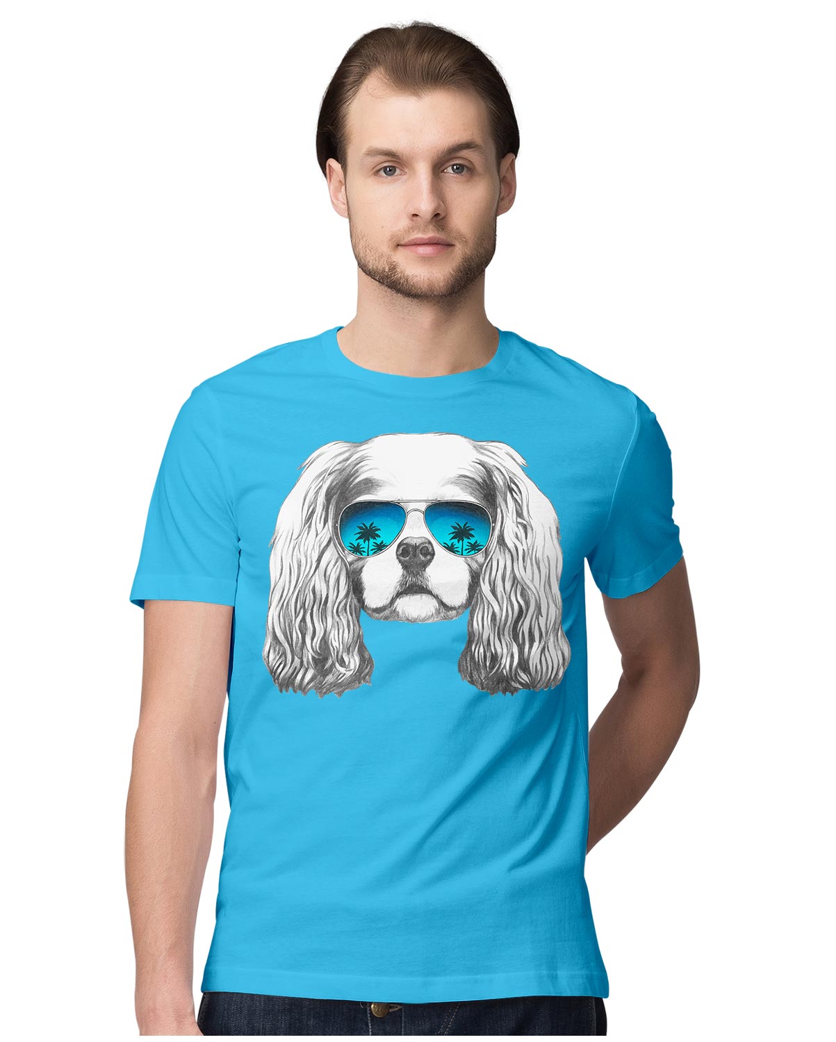 Cool Dog Wearing Sunglasses