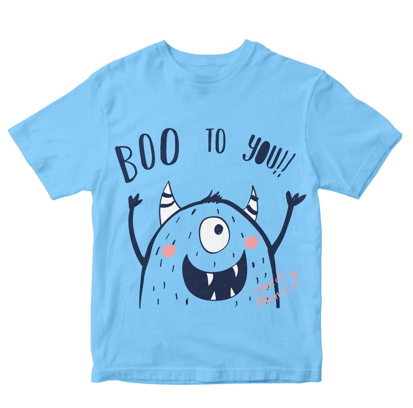 Boo To You Sweet Monster Kids