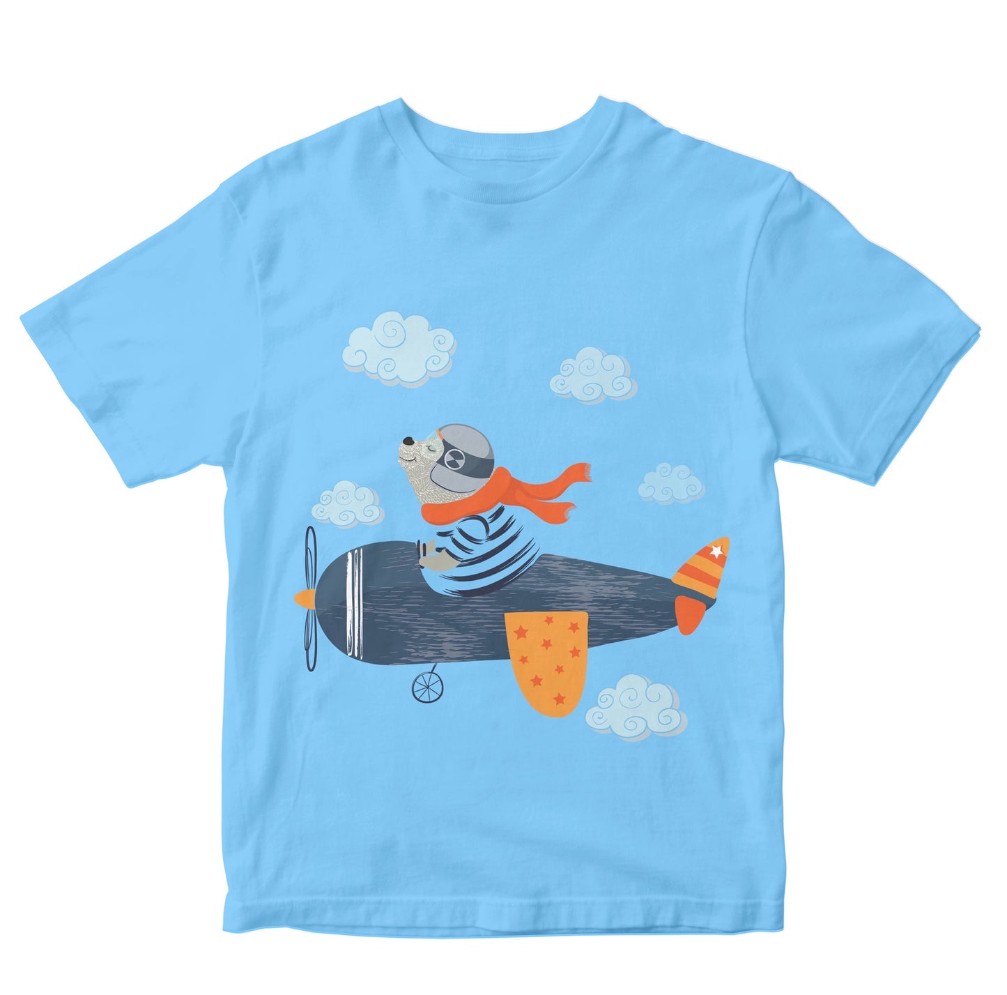 Bear Pilot Aeroplane Boys Kids Toddler