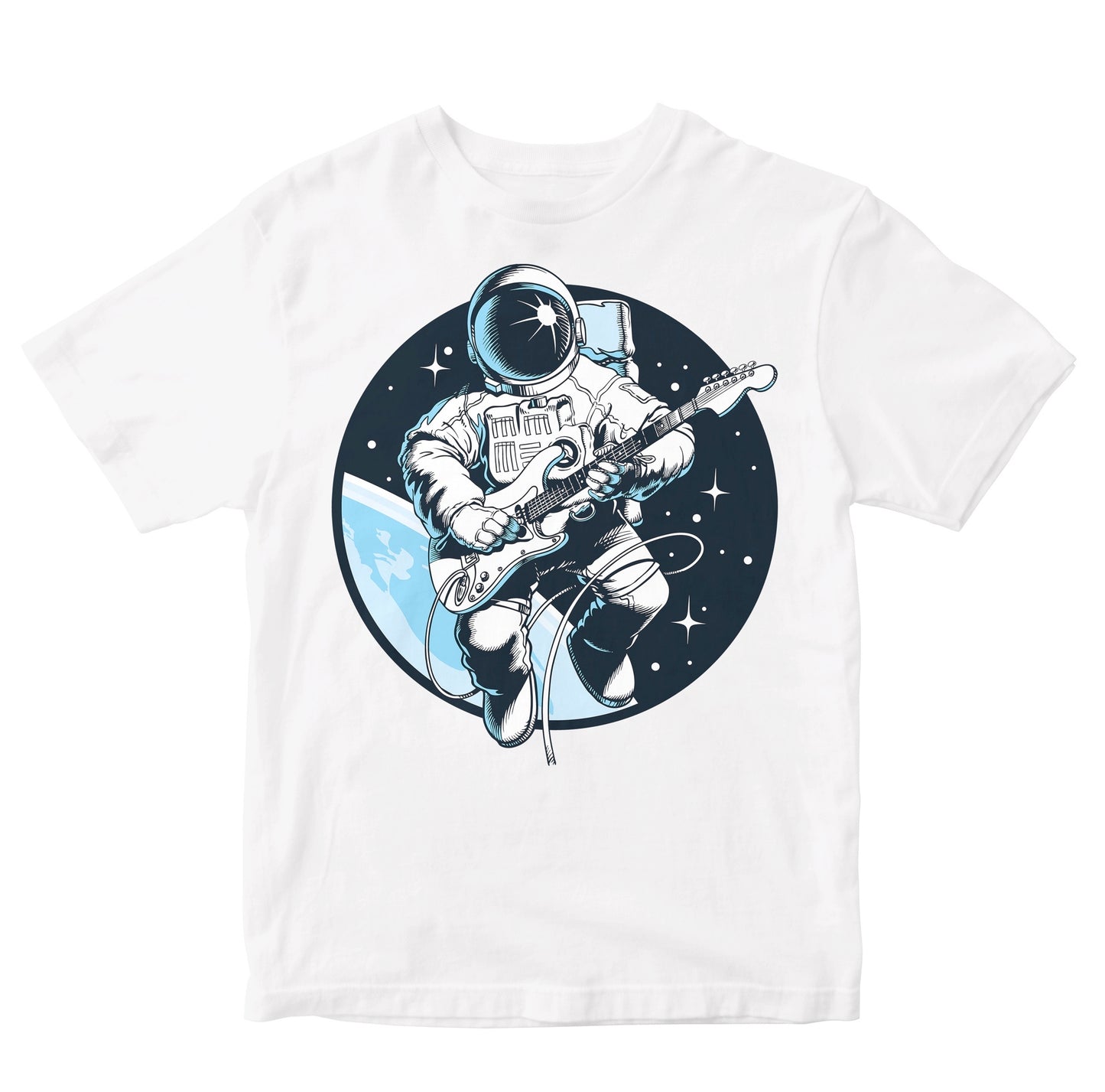 Astronaut Playing Electric Guitar Kids