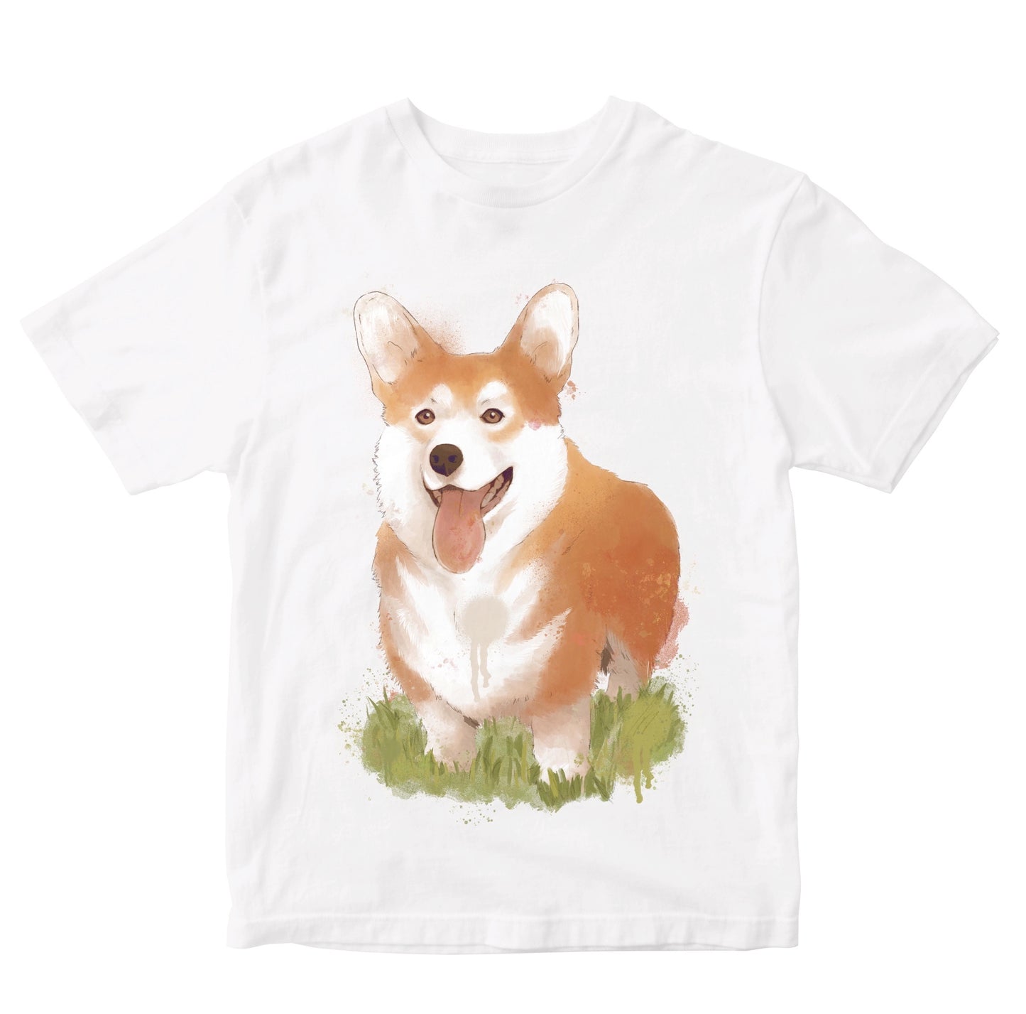 Corgi - Watercolor Kids