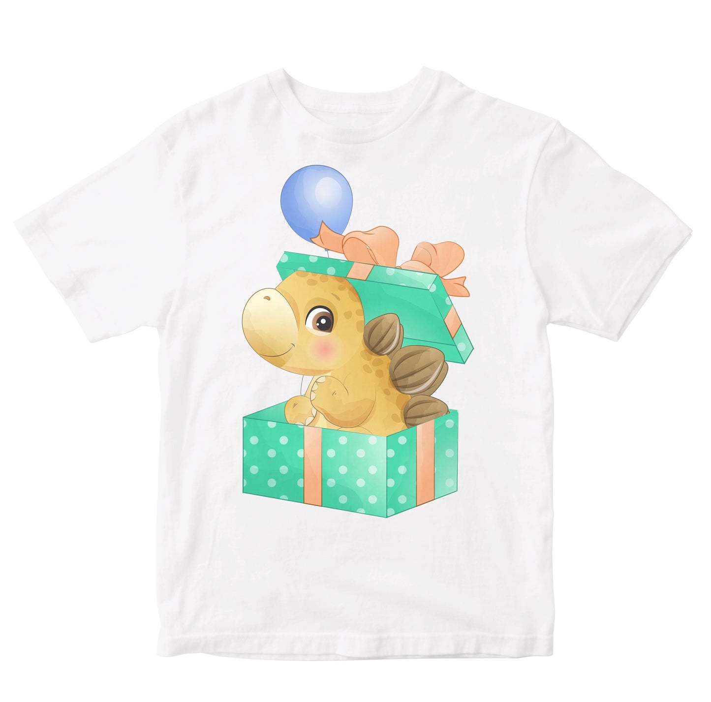 Stegosaurus In A Gift Box - Surprise Birthday Kids