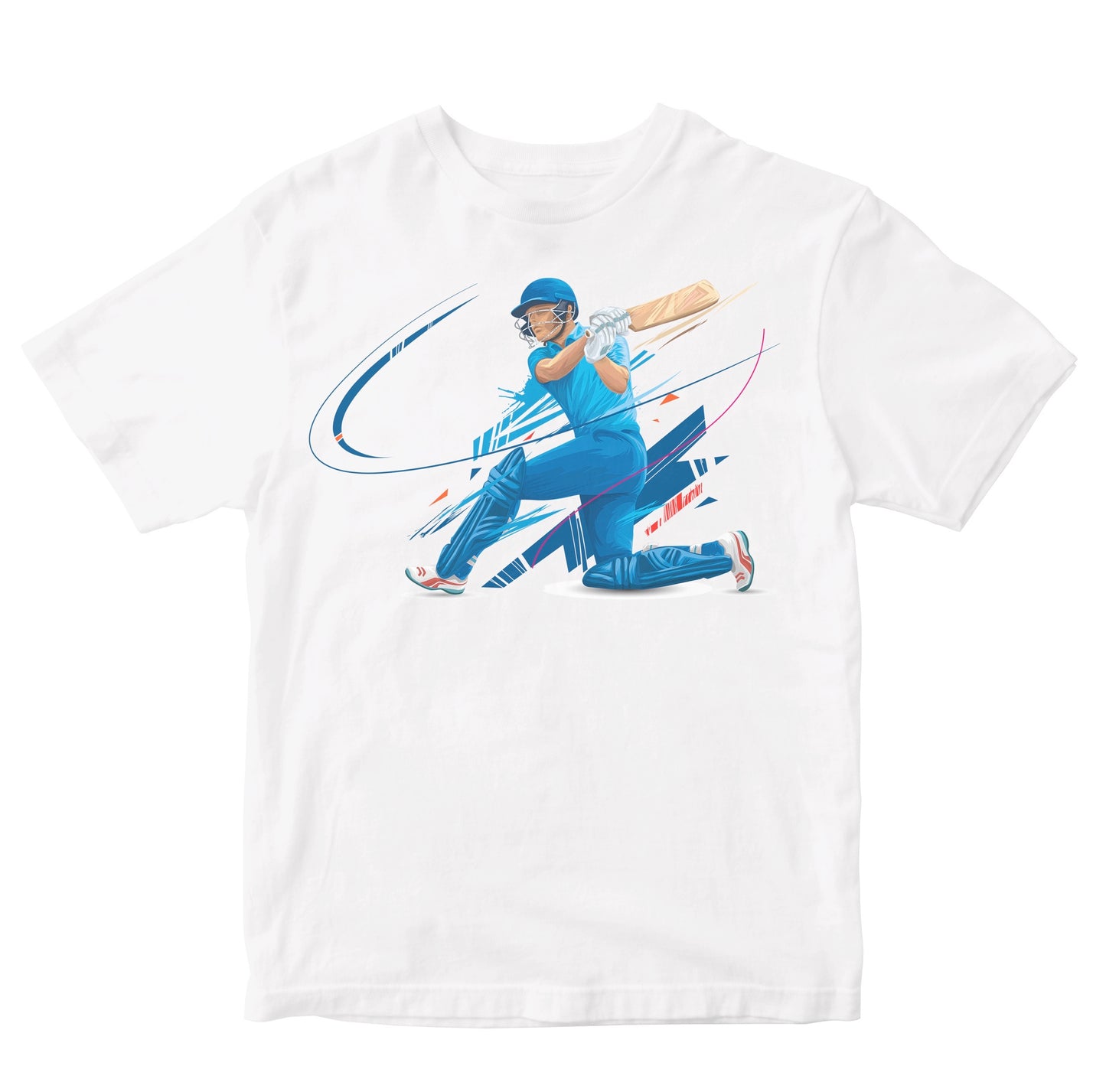 Batsman Sweep Shot - Cricket Kids