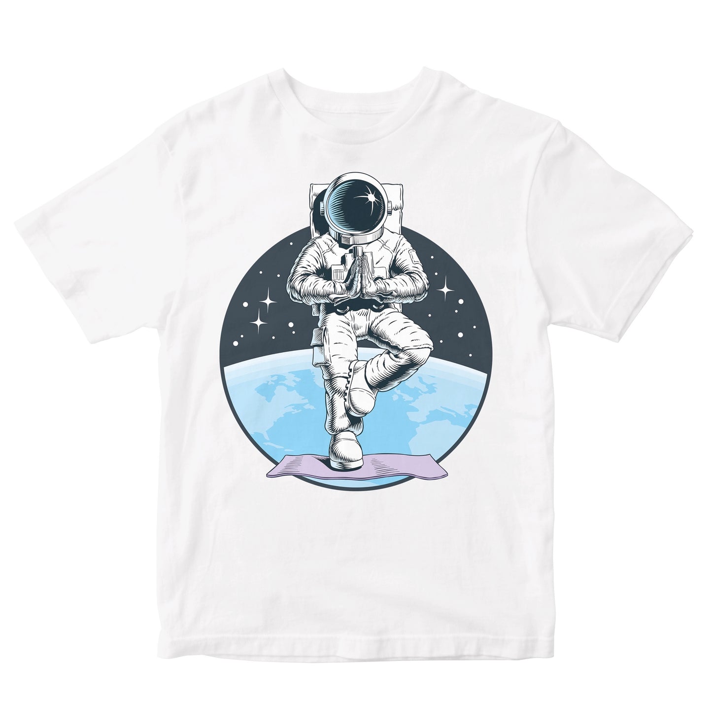 Astronaut Doing Yoga Toddler