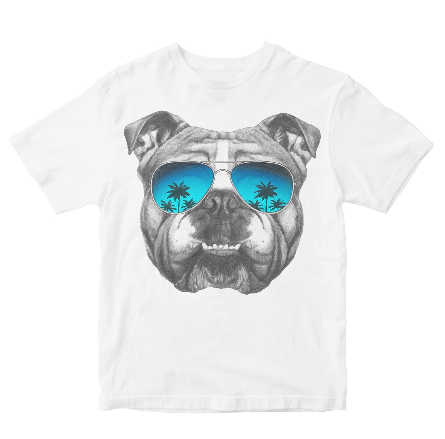 Chill Boxer With Sunglasses - Pit Bull Terrier Kids