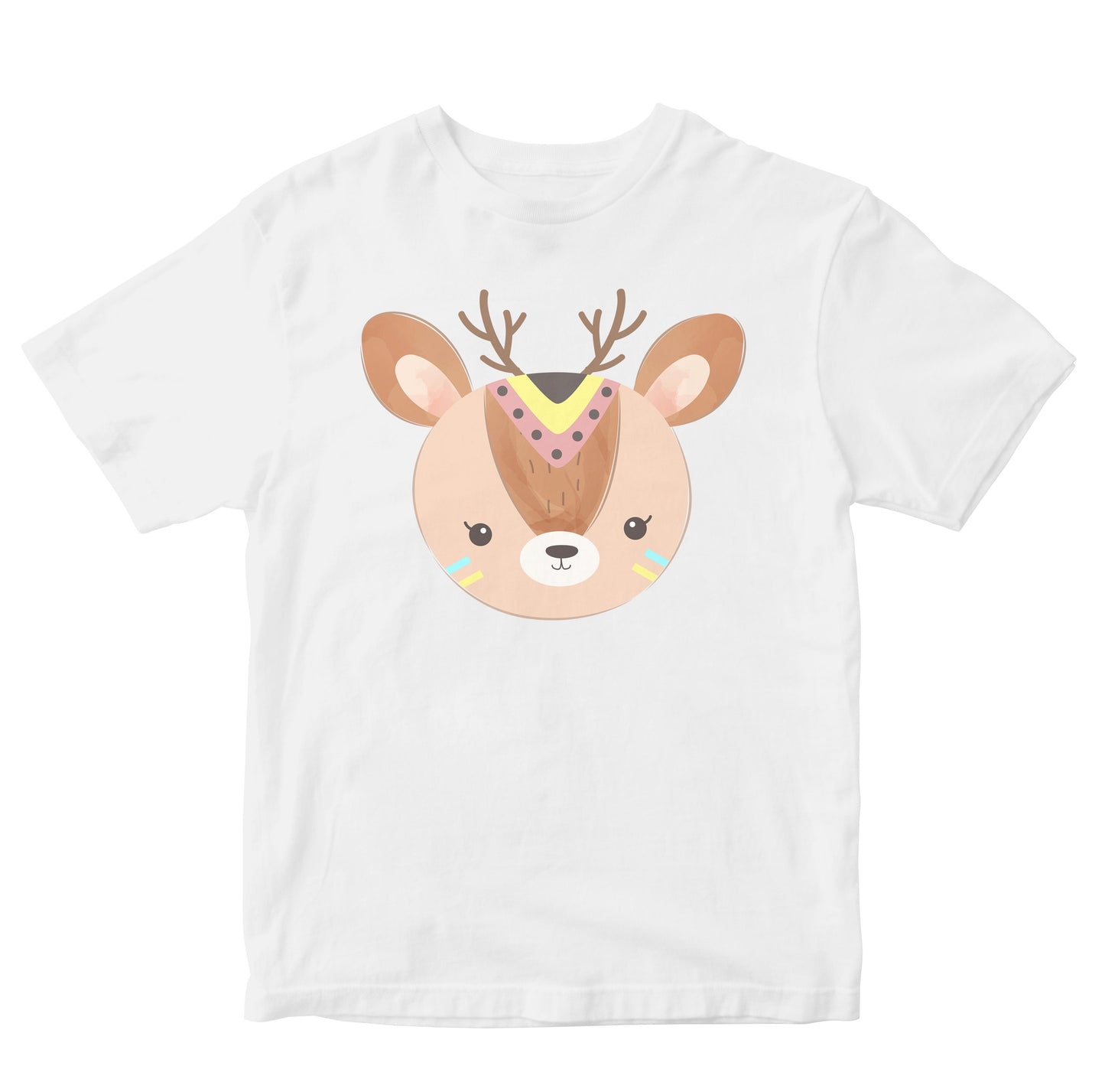 Boho Deer - Bohemian Art Kids