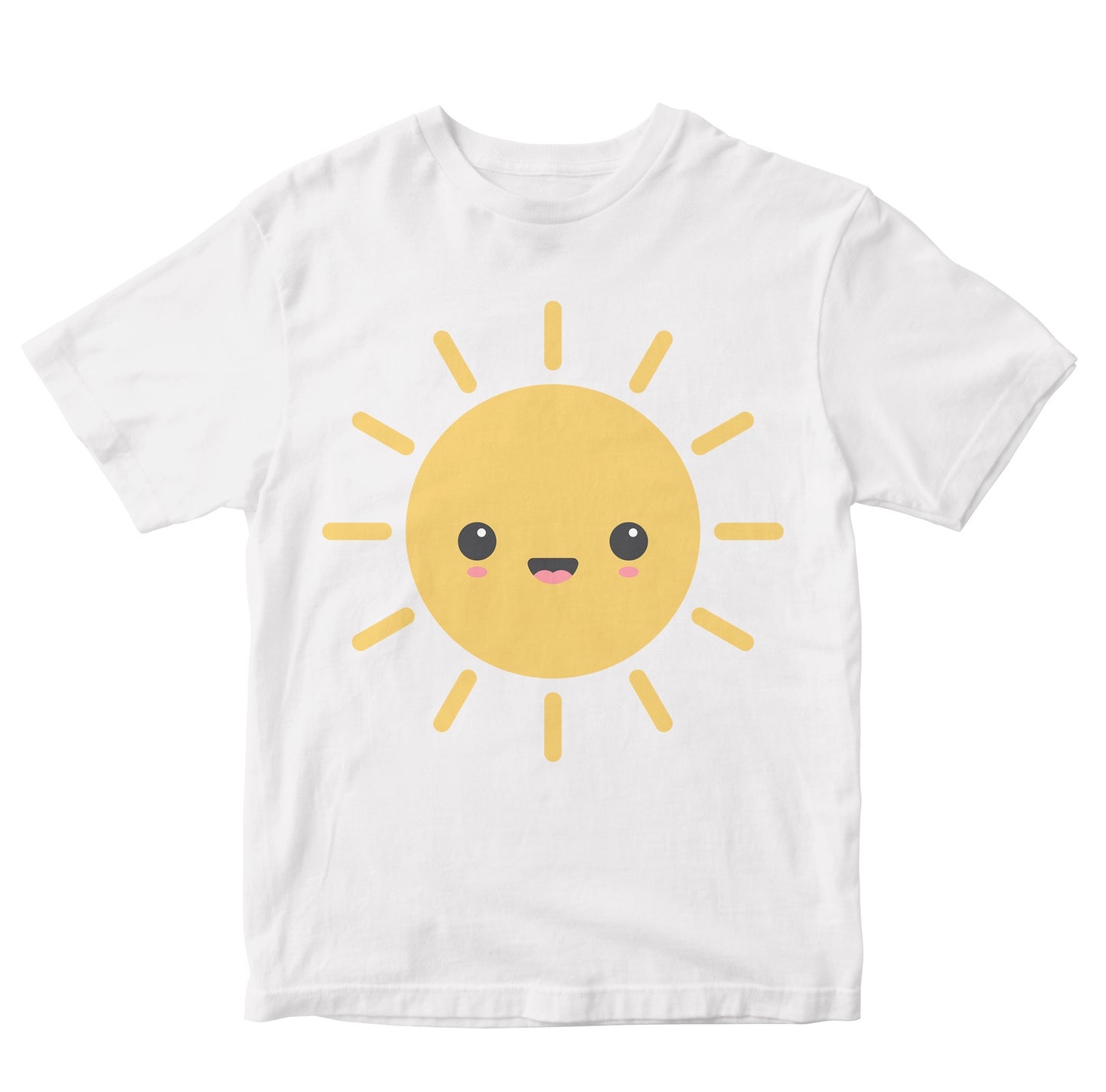 Smiling Sun Cartoon Kids