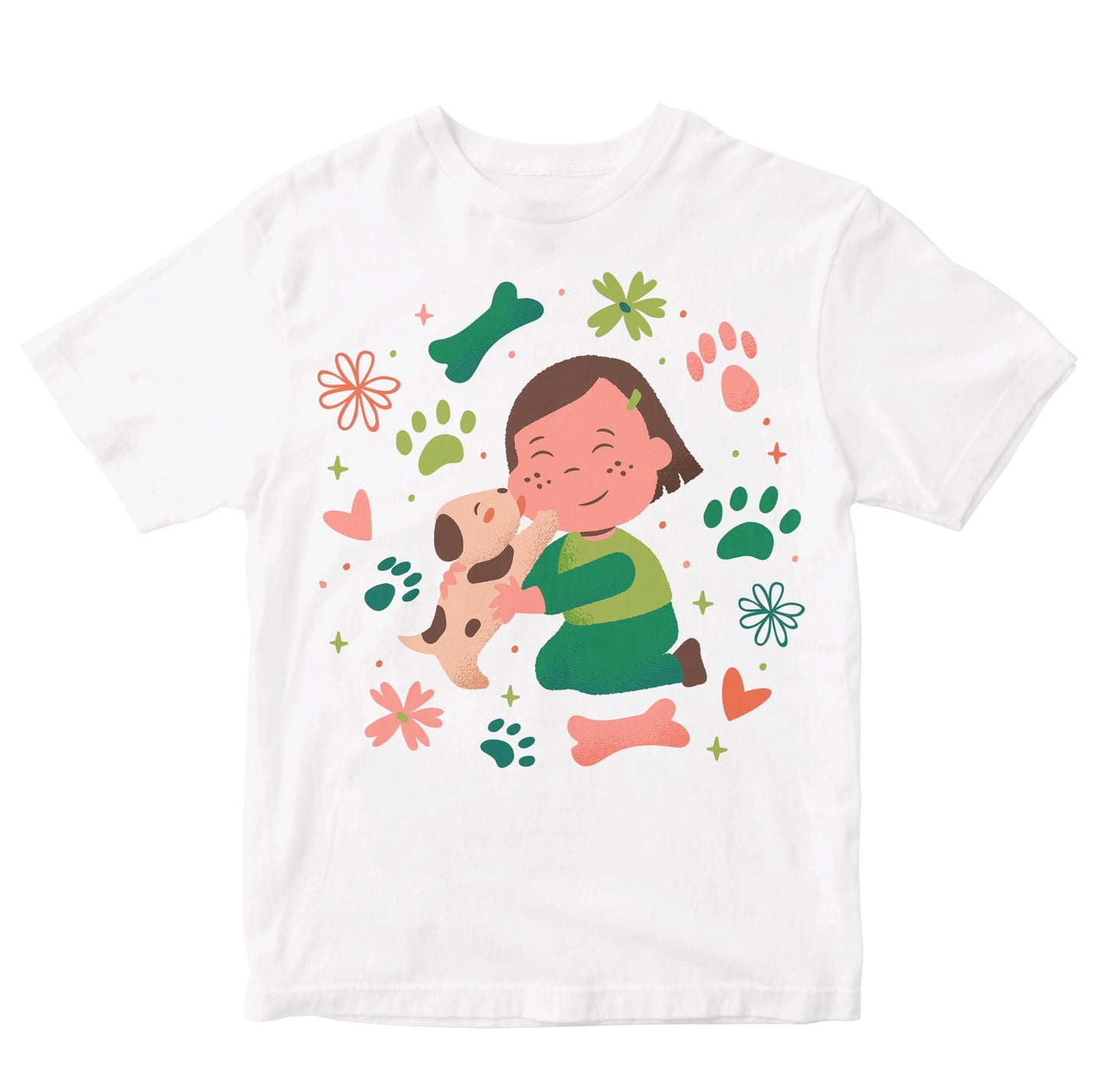 Cosy Puppy With Kids