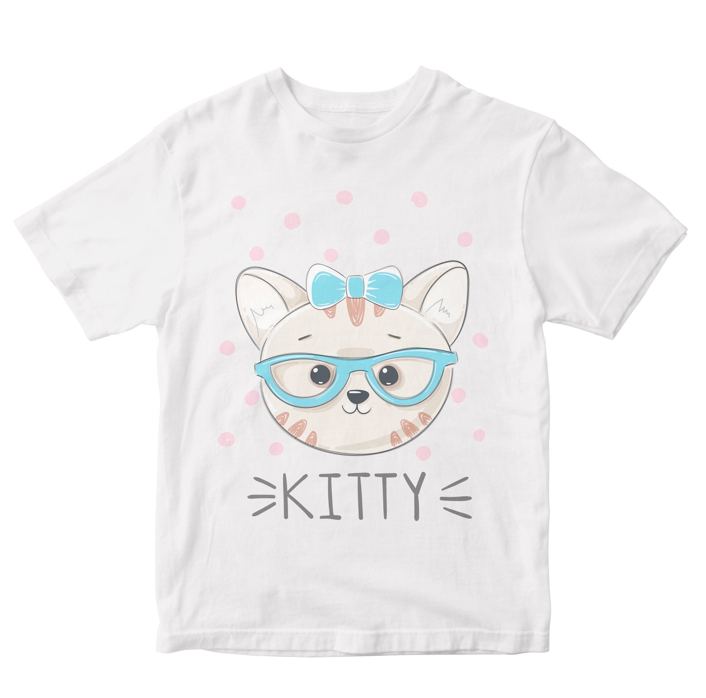 Pretty Kittty Hand Drawn Toddler