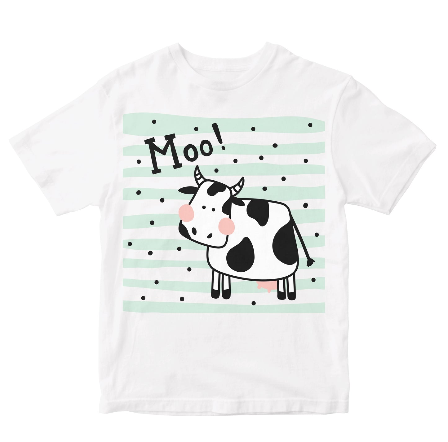Cute Moo Cow Kids