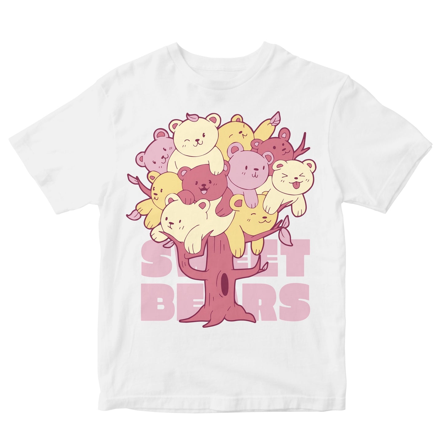 A Tree Of Sweet Teddy Bears Kids