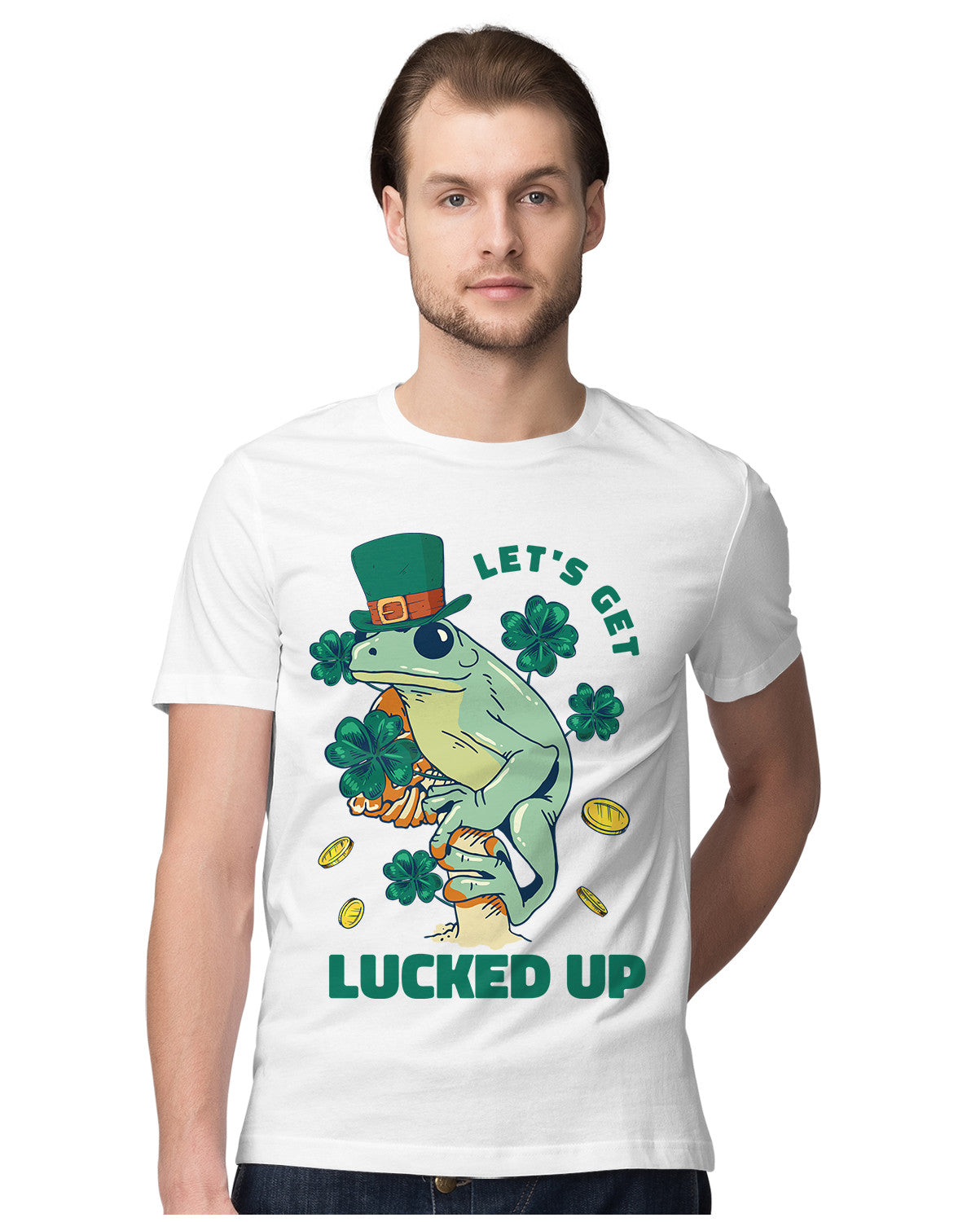 St. Patrick's Day - Let's Get Lucked Up Frog