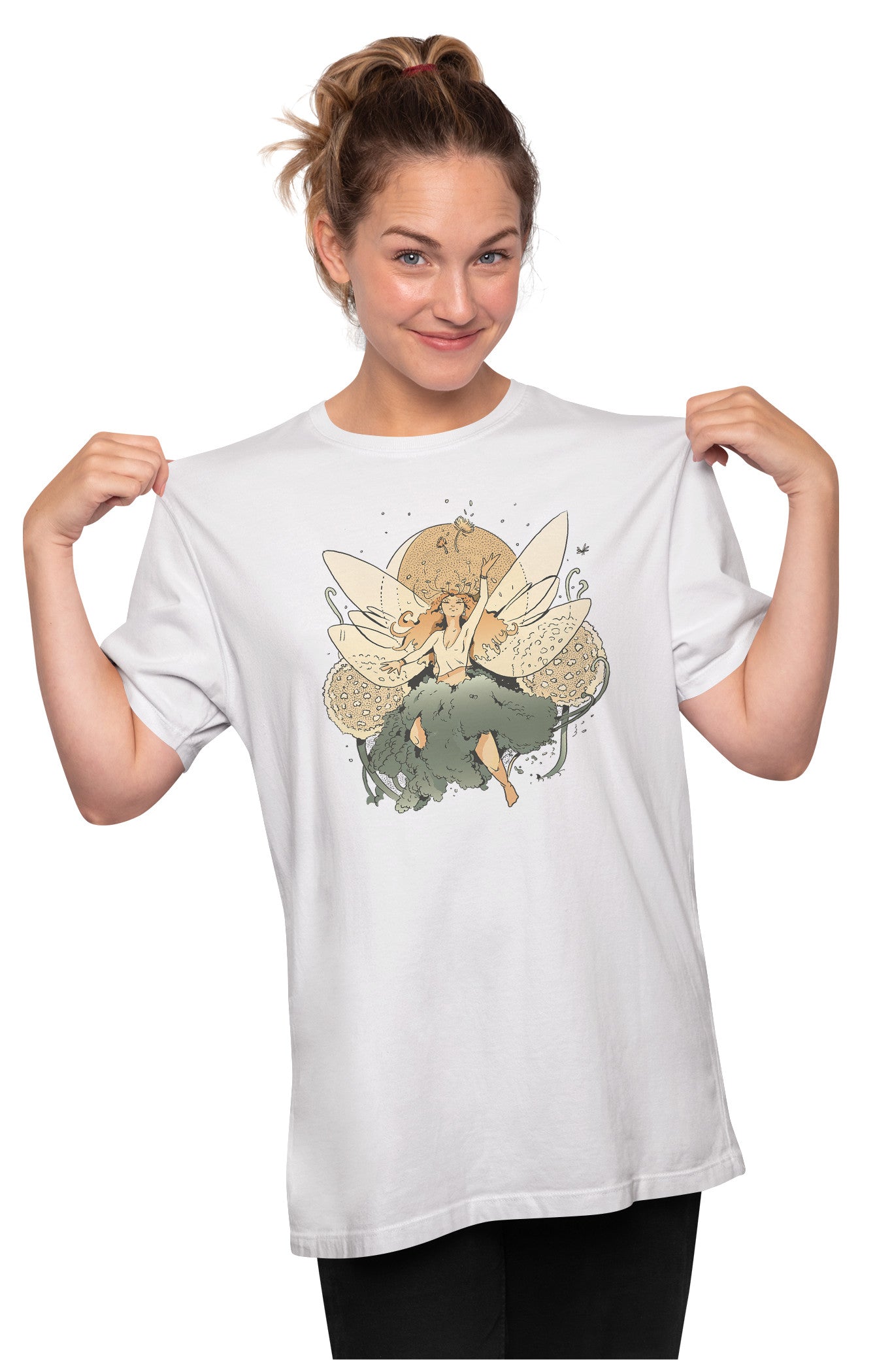 Forest Fairy Cottagecore Oversized Unisex T-shirt