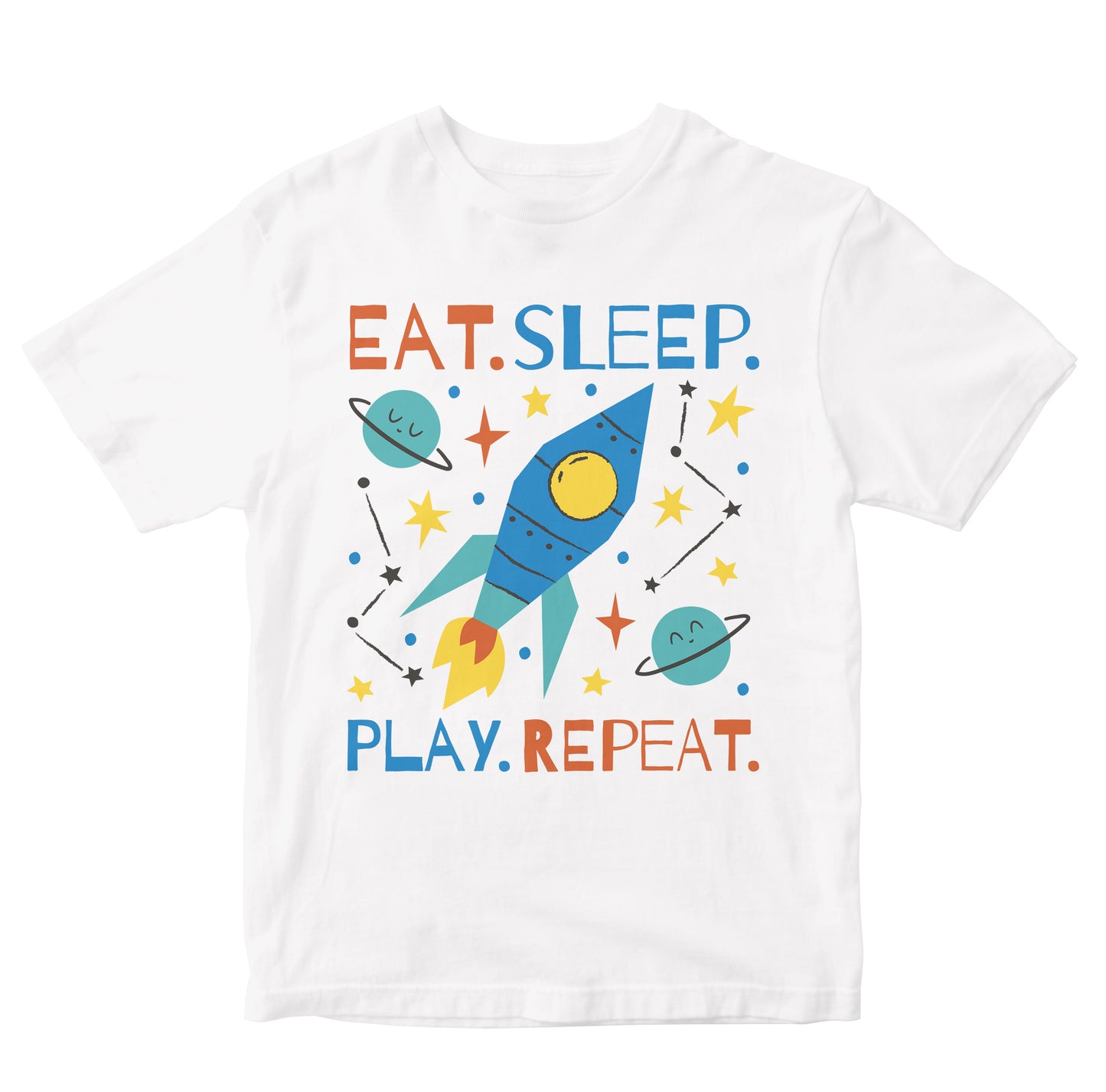Eat Sleep Play Repeat - Rocket Kids
