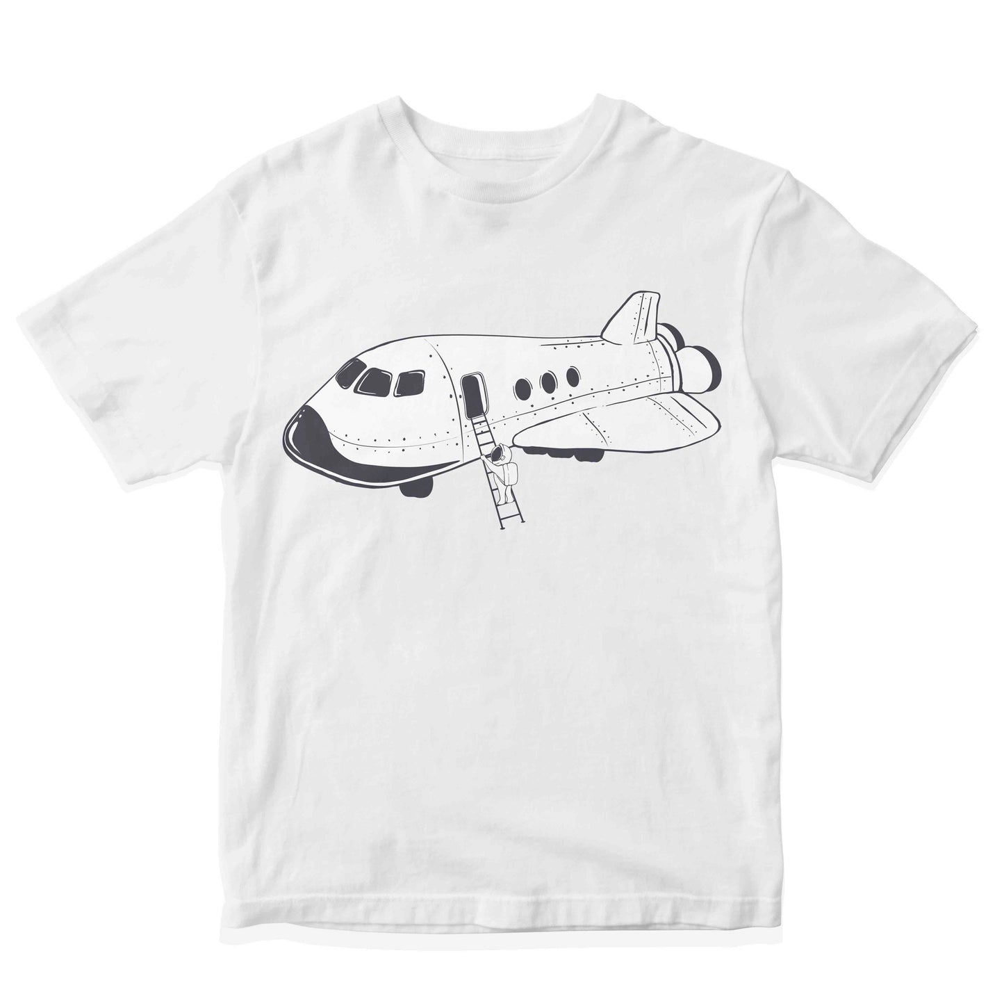 Cute Astronaut Boarding Space Shuttle Toddler