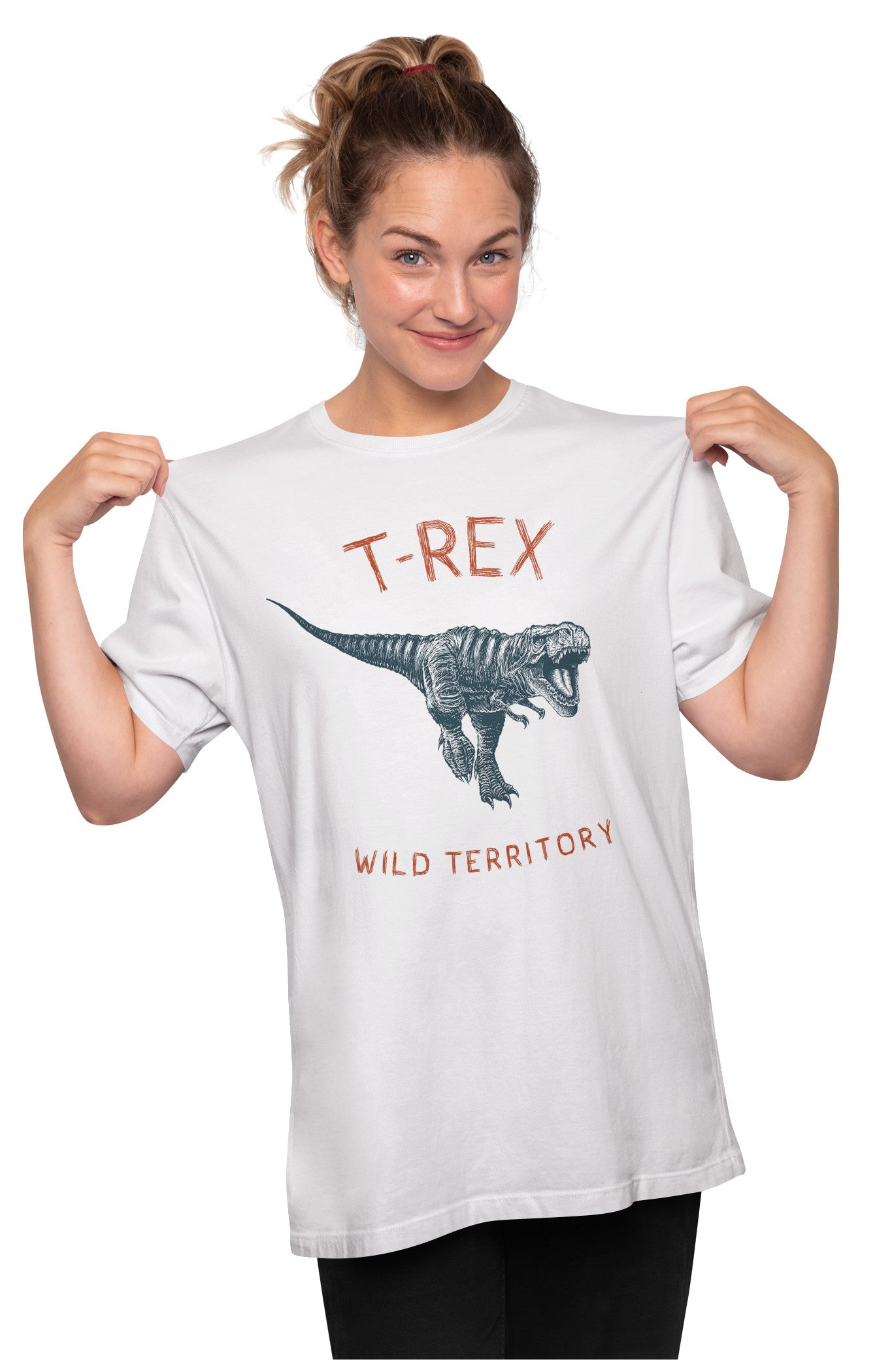 T-Rex Wild Territory Oversized Unisex T-shirt